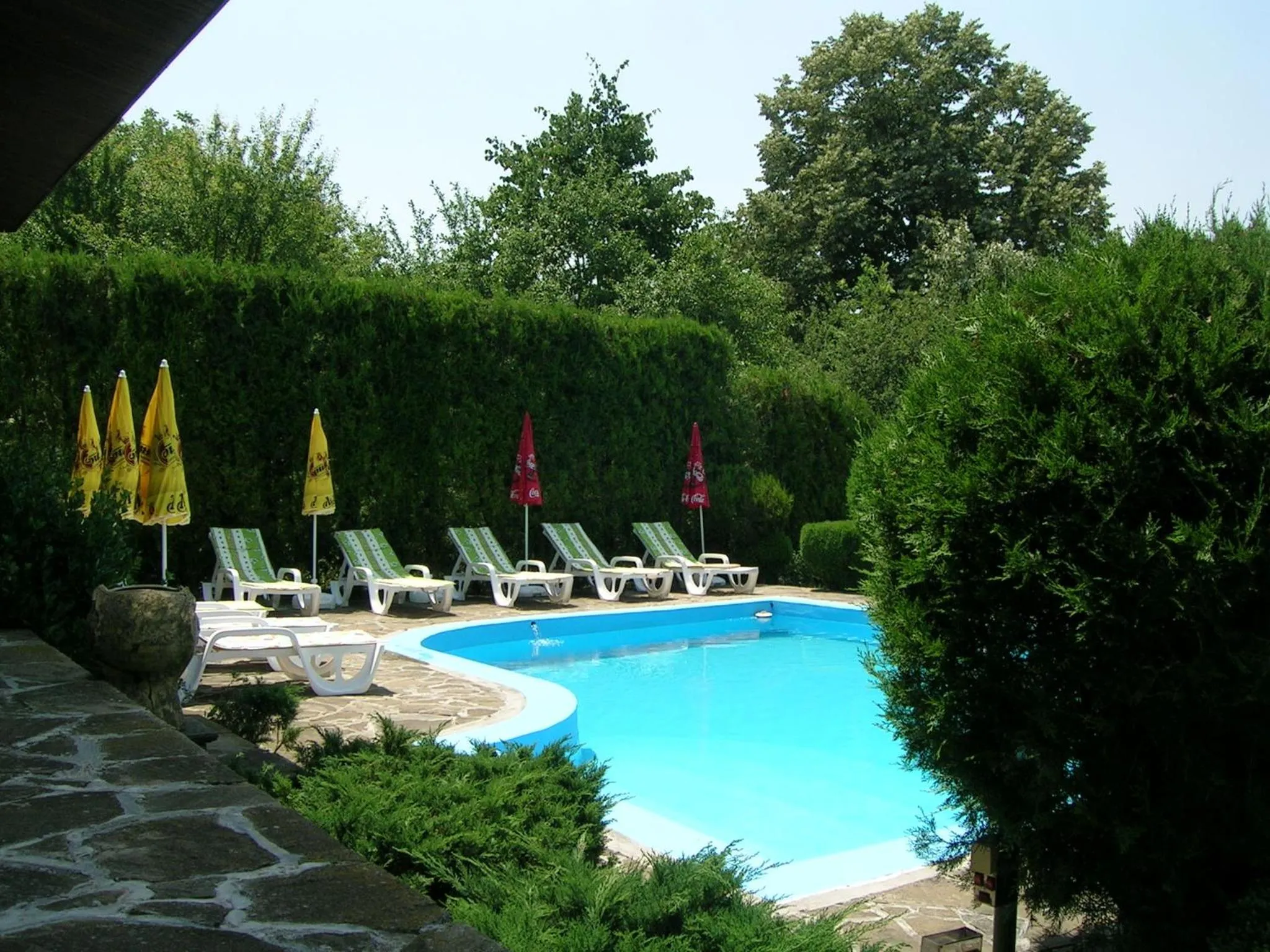 Day in Complex Pristan in the mountain