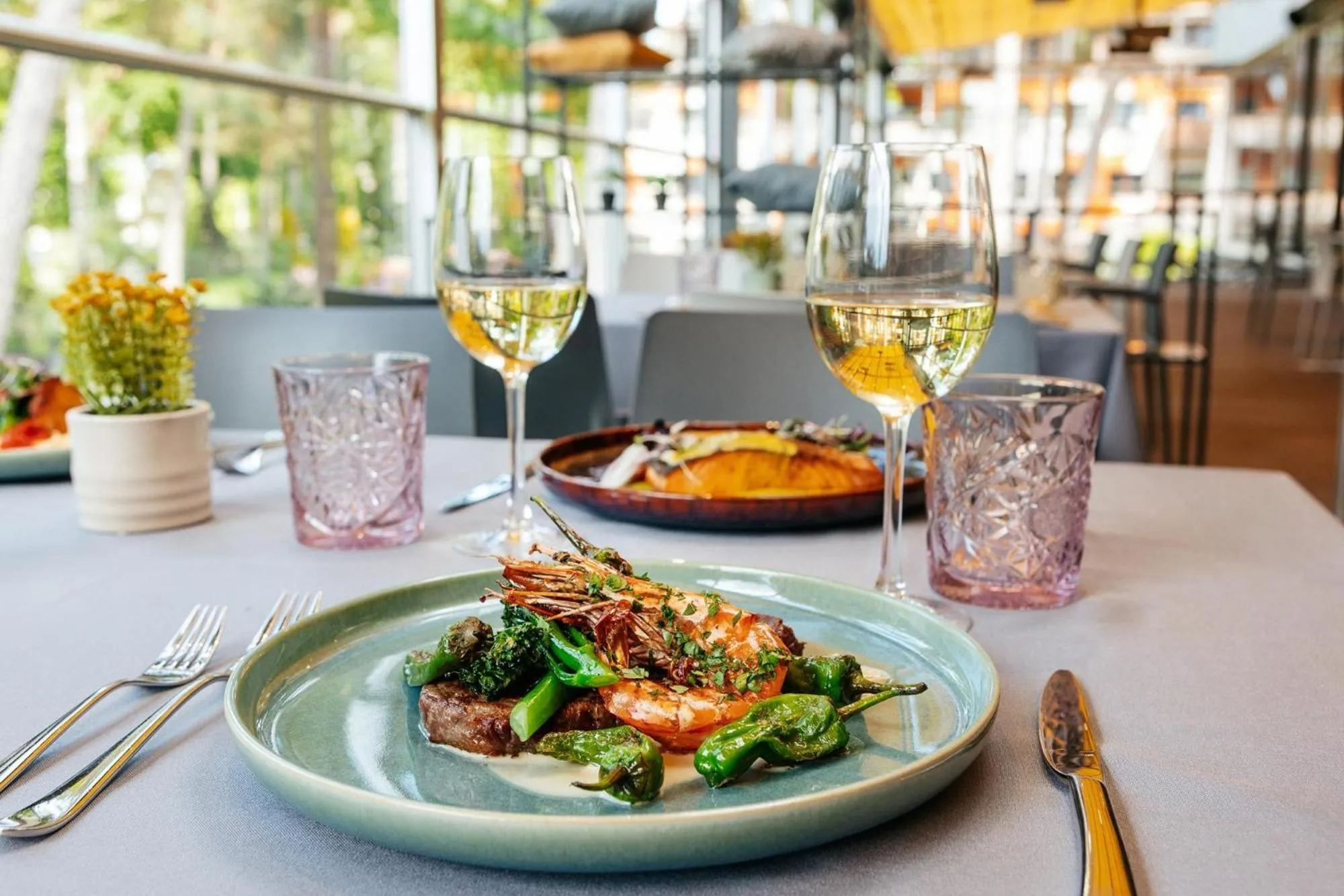 Restaurant/places to eat in Lielupe Hotel SPA & Conferences by Semarah