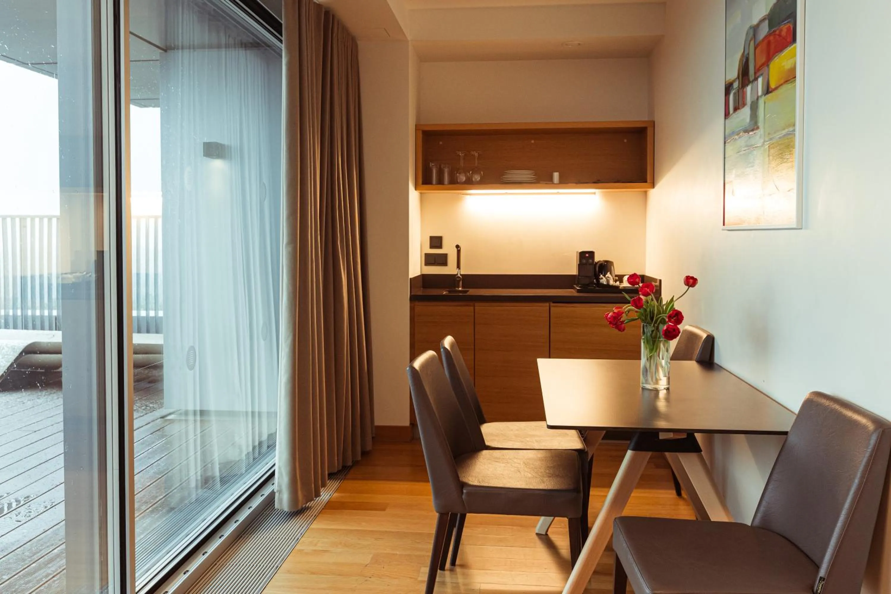 Kitchen or kitchenette in Lielupe Hotel SPA & Conferences by Semarah