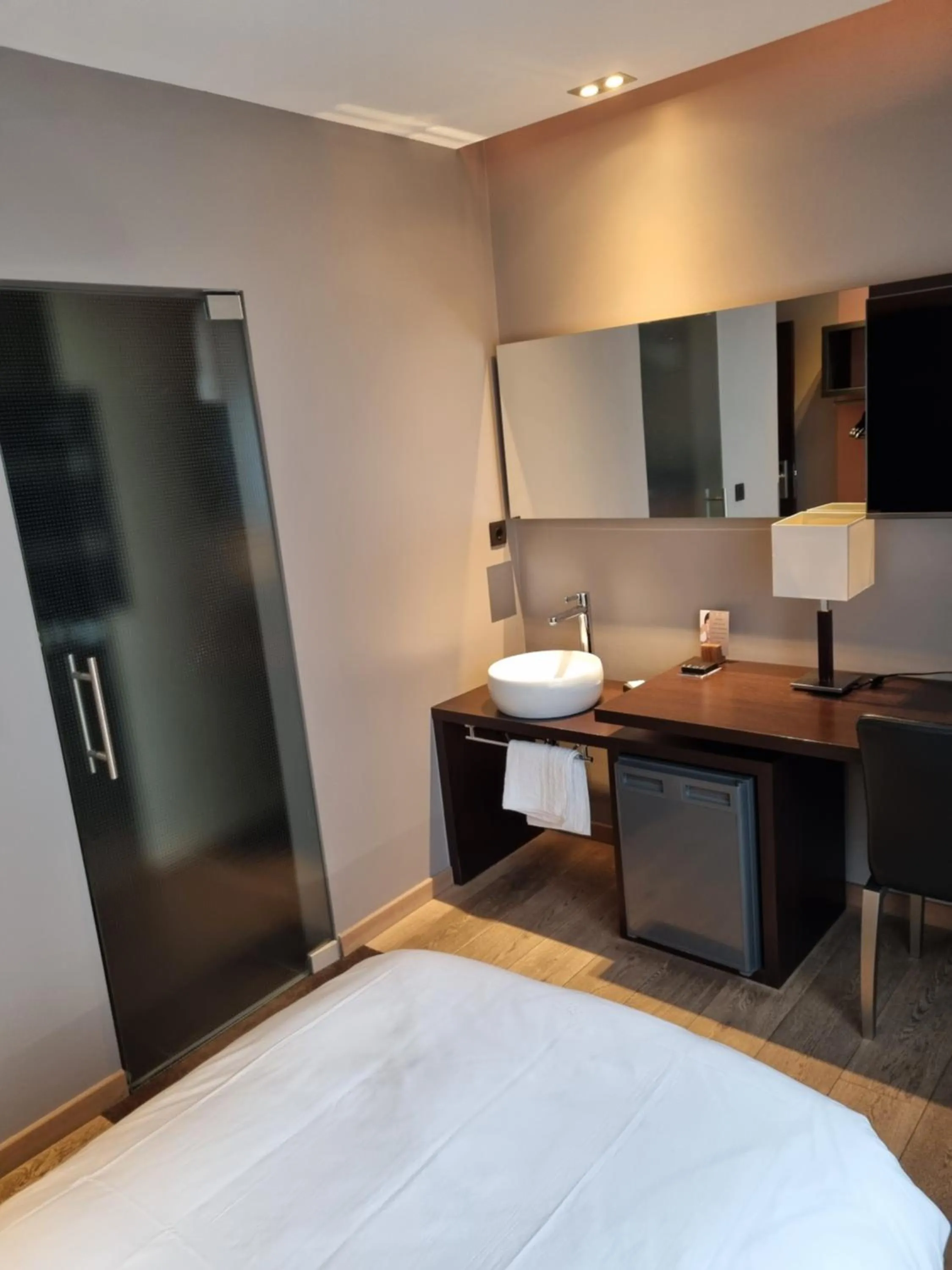 Bathroom, Bed in Skol l'Original