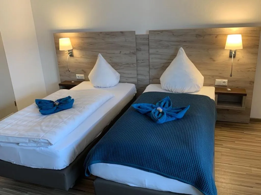 Bed in Hotel Hellwege
