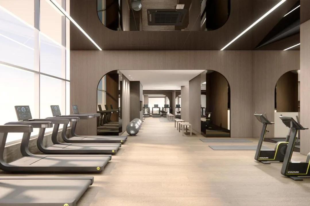 Fitness centre/facilities in Hotel Interburgo Exco