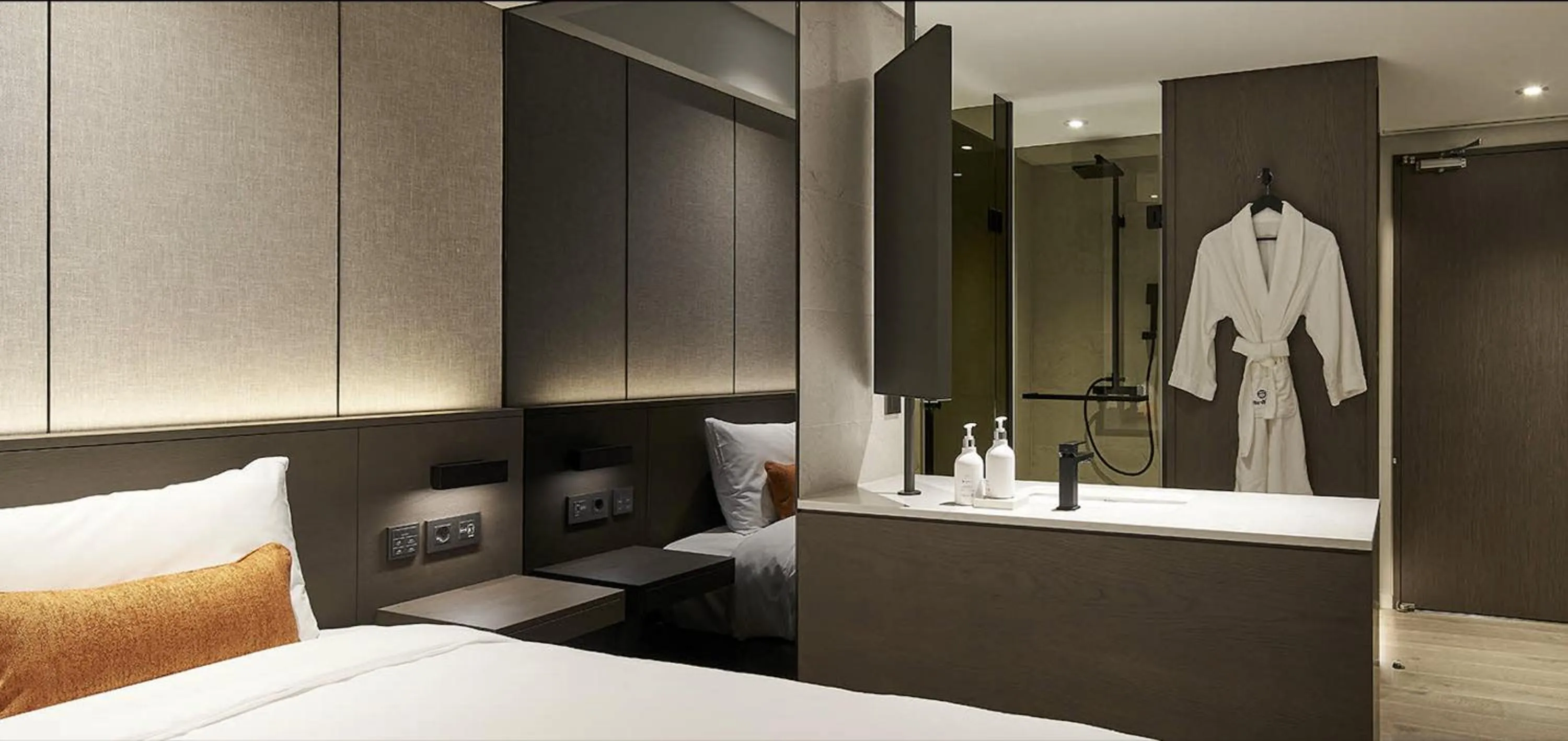 Bedroom, Bed in Hotel Interburgo Exco