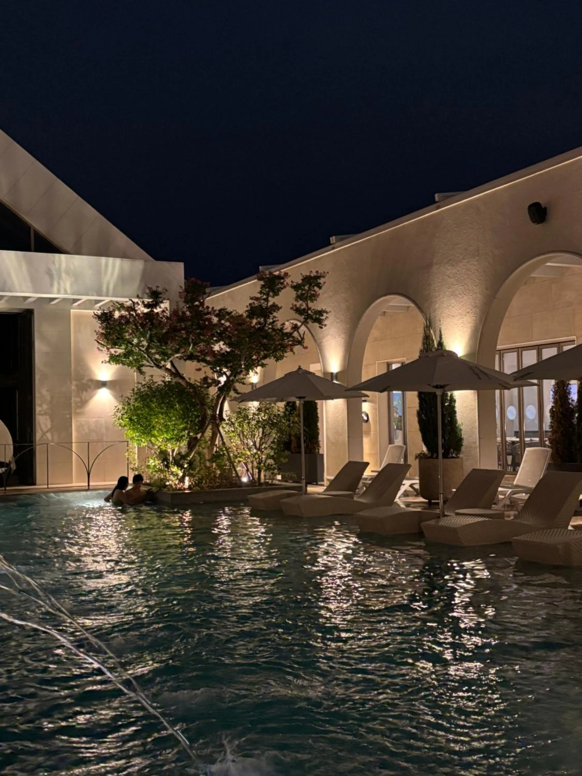 Swimming pool in Hotel Interburgo Exco