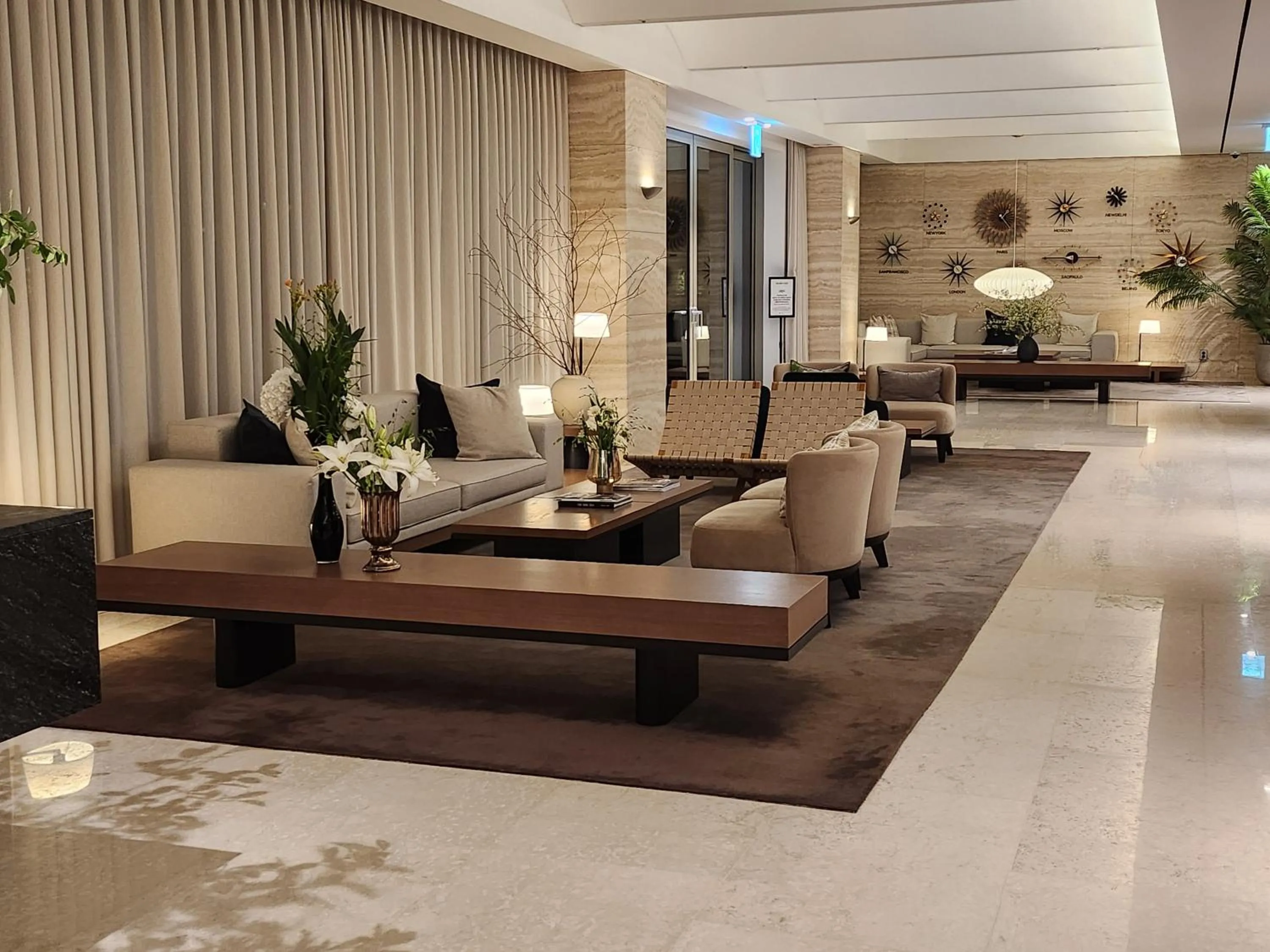 Lobby or reception in Hotel Interburgo Exco