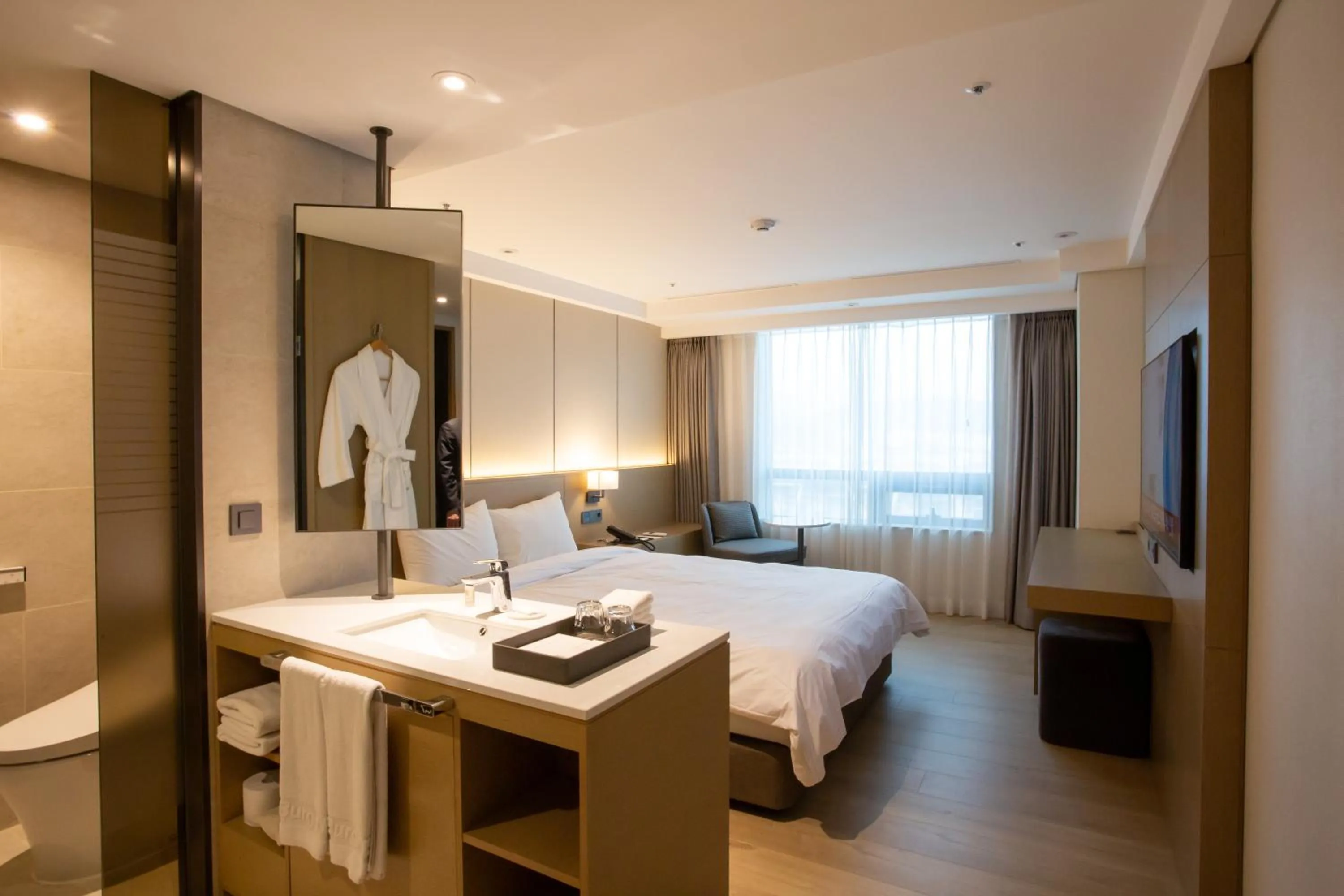 Bedroom, Bed in Hotel Interburgo Exco