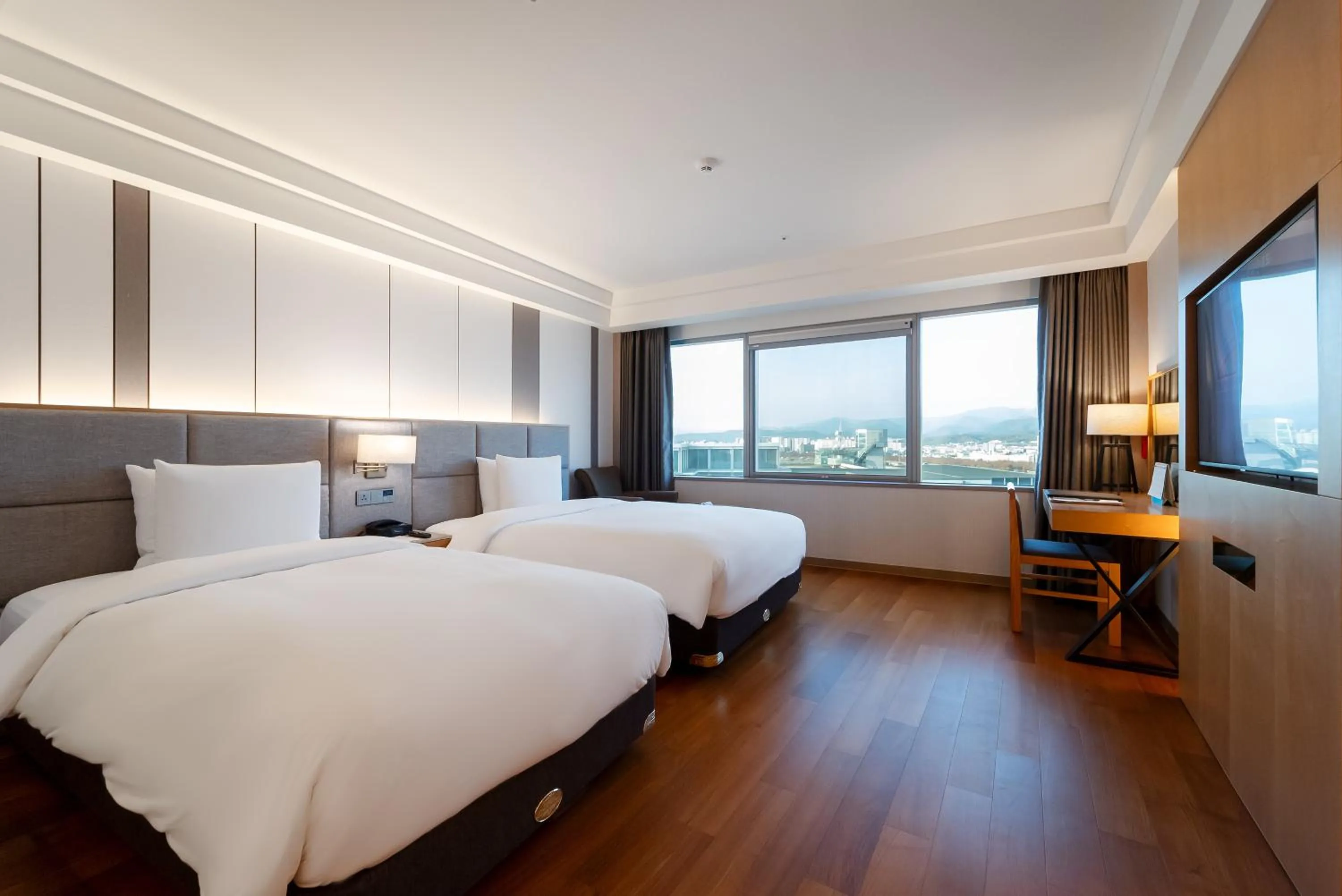 Bed in Hotel Interburgo Daegu