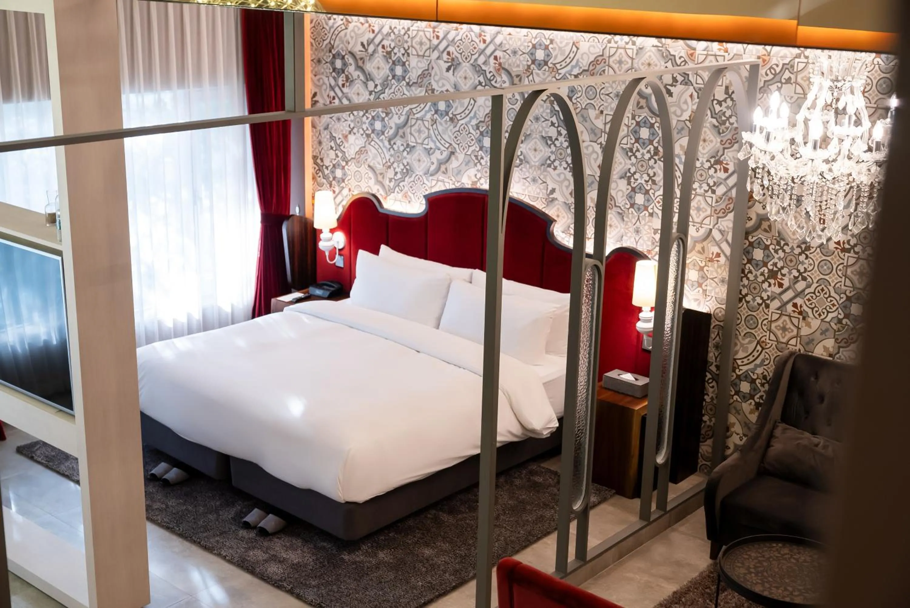 Bed in Hotel Interburgo Daegu