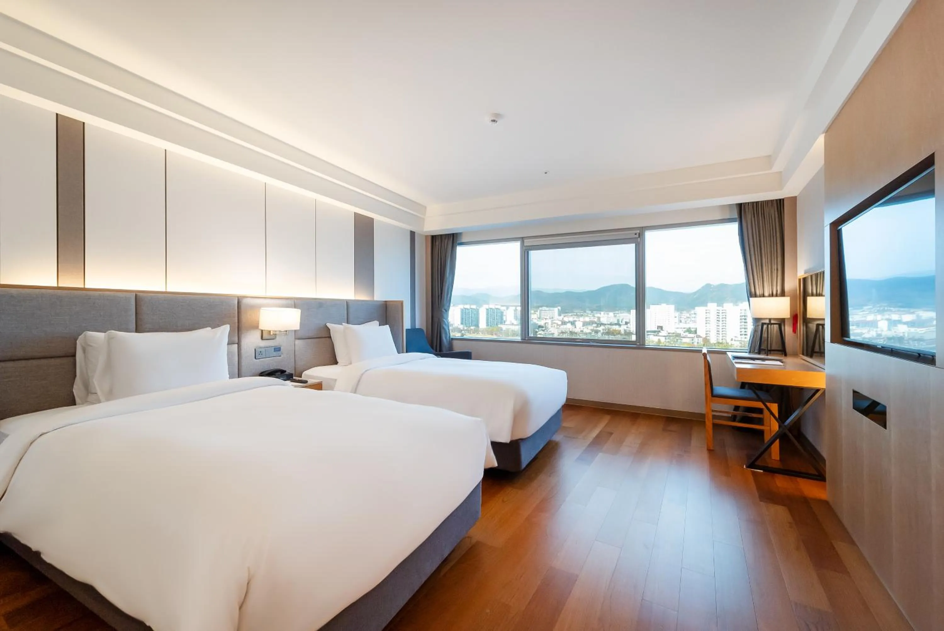 Bed in Hotel Interburgo Daegu