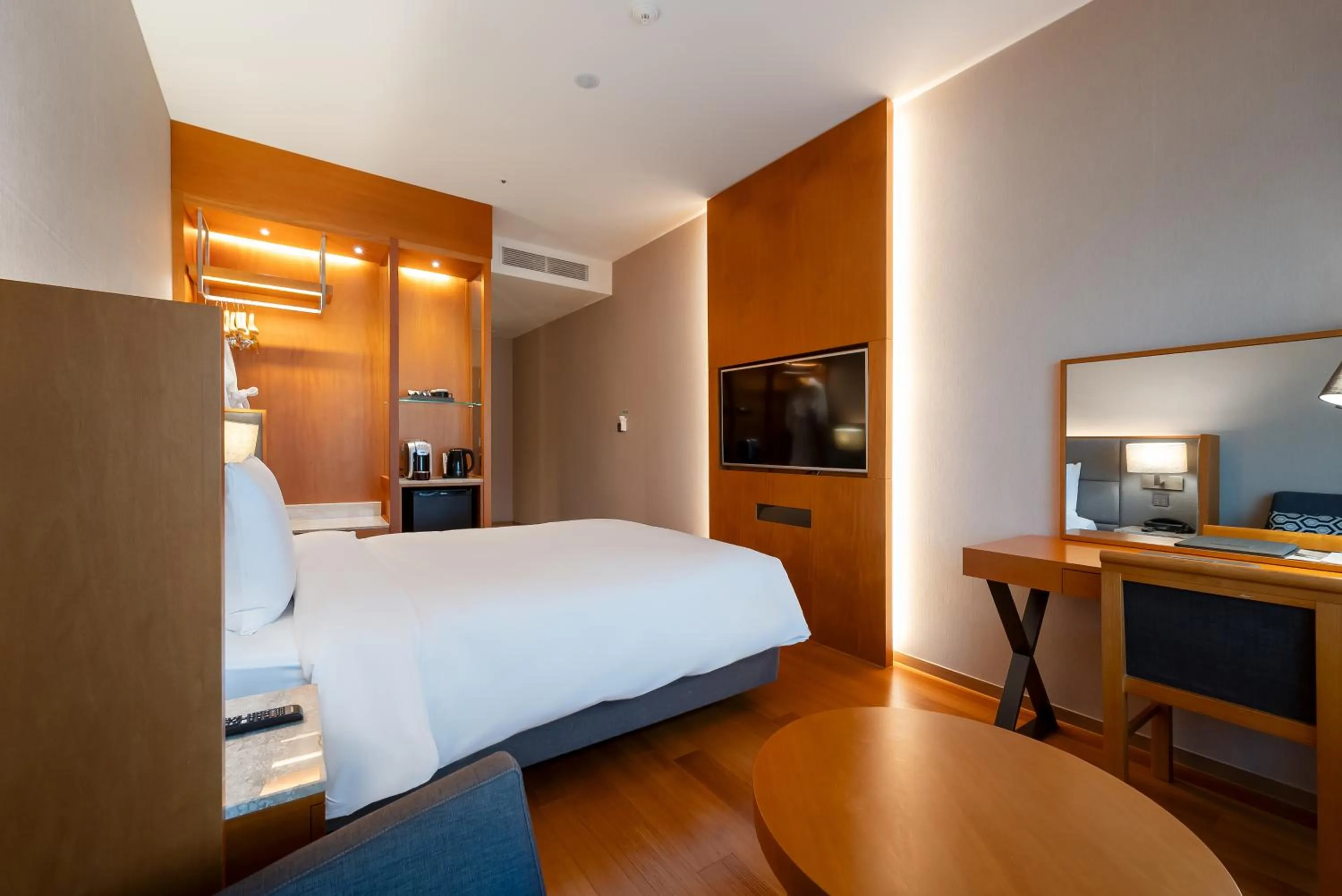 Bed in Hotel Interburgo Daegu