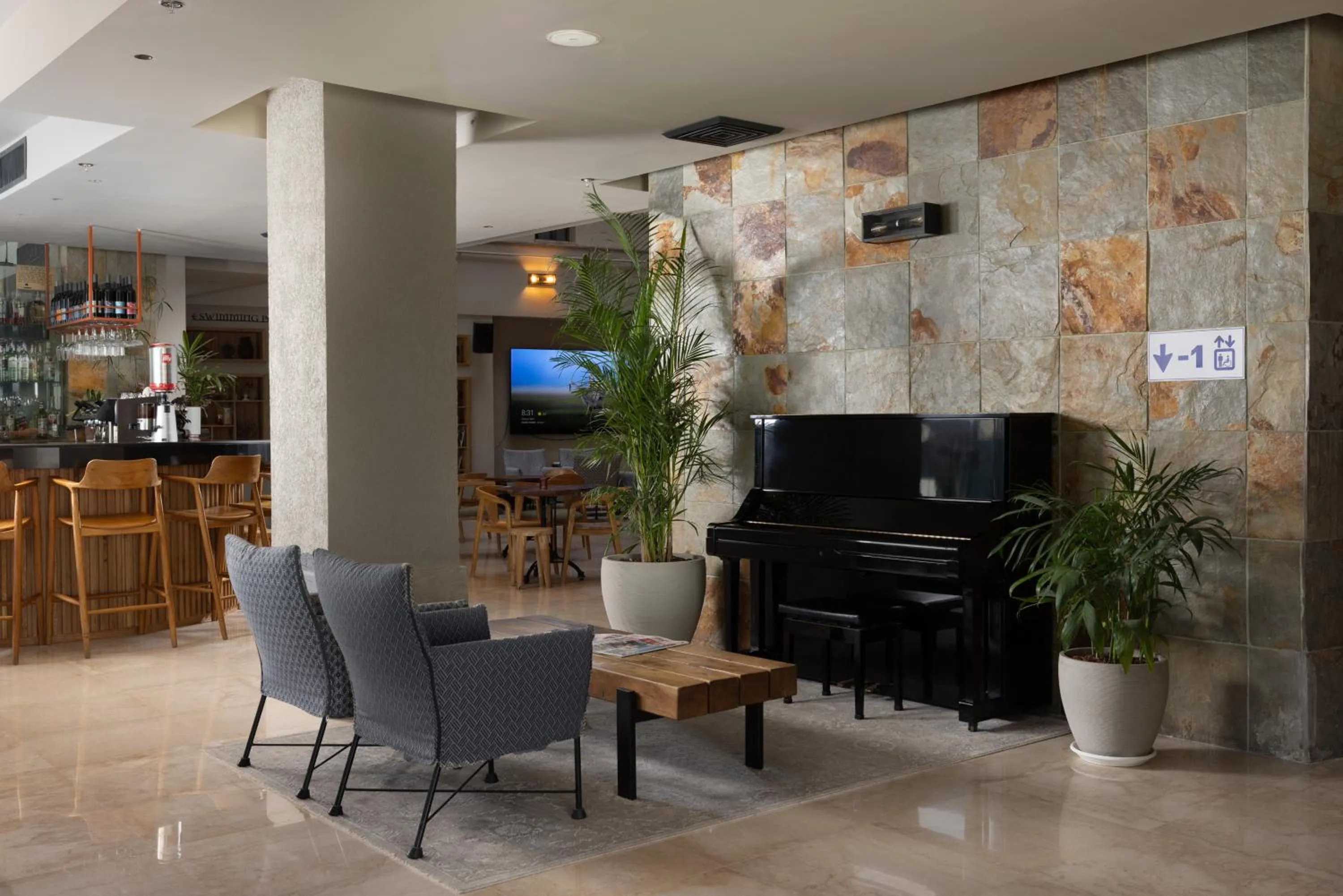 Lobby or reception in Comfort Hotel and Spa - Adults Only