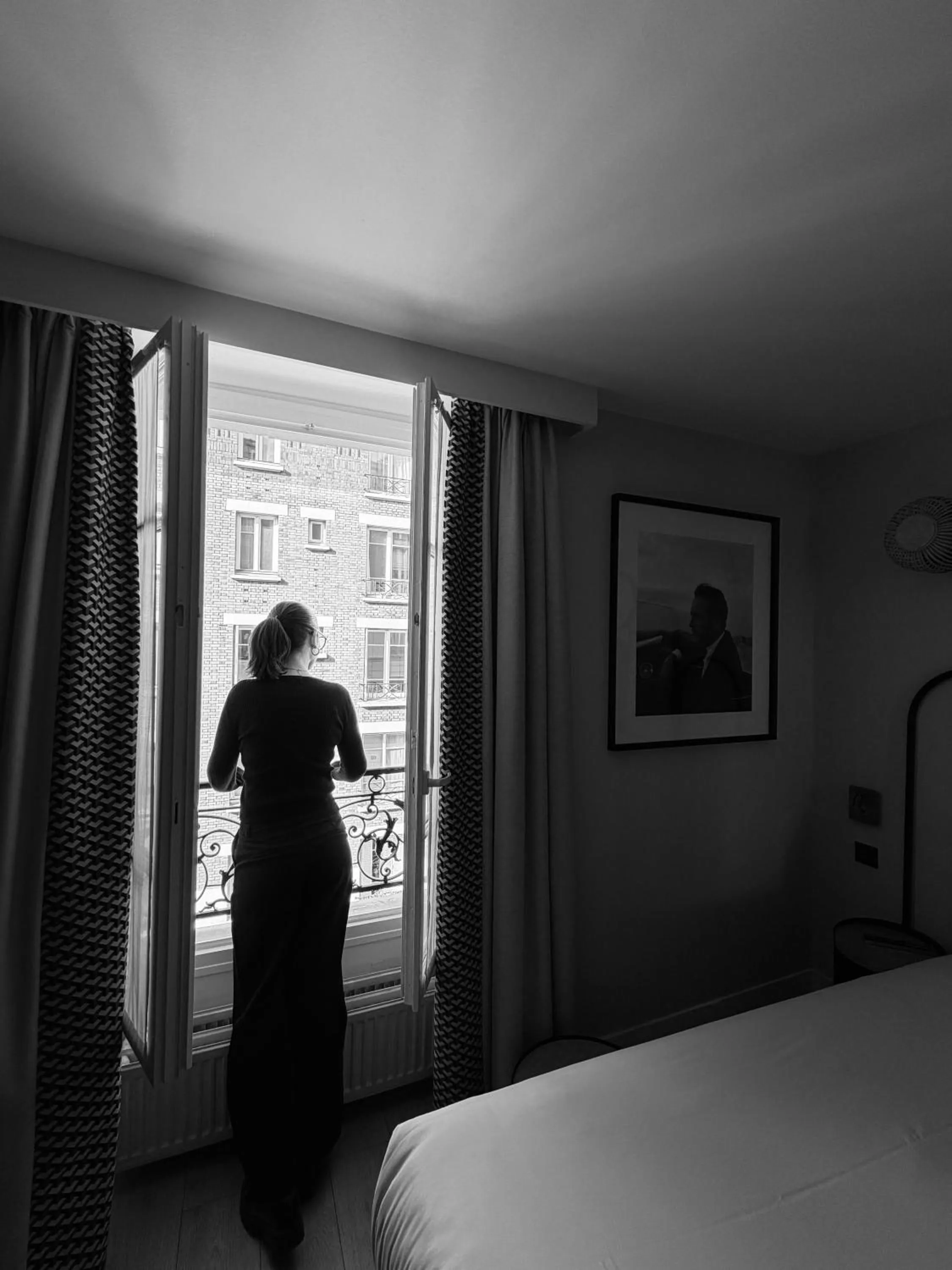 Bedroom, Bed in Hôtel de L'Esperance