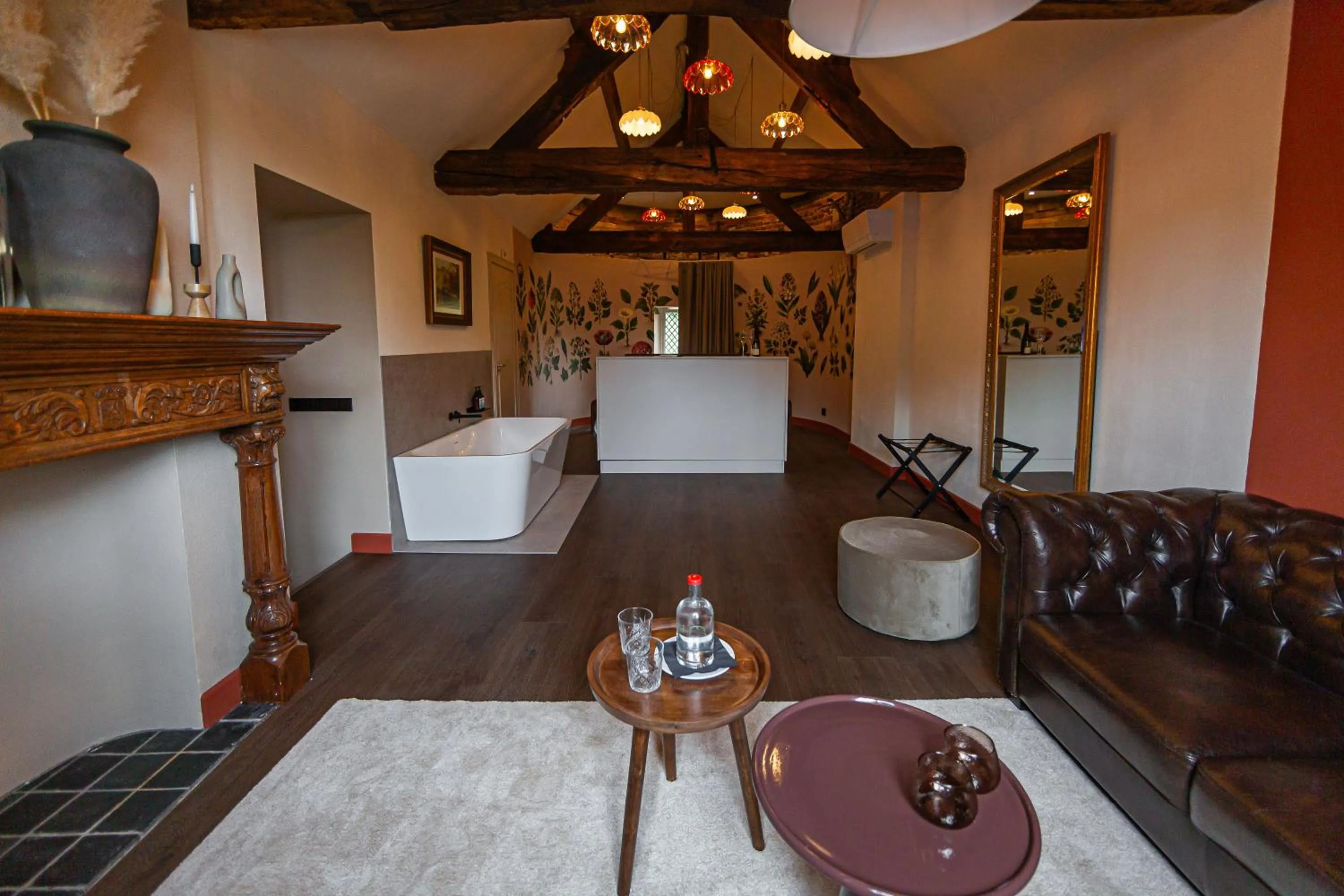 Living room in Buitenplaats Kasteel Elsloo