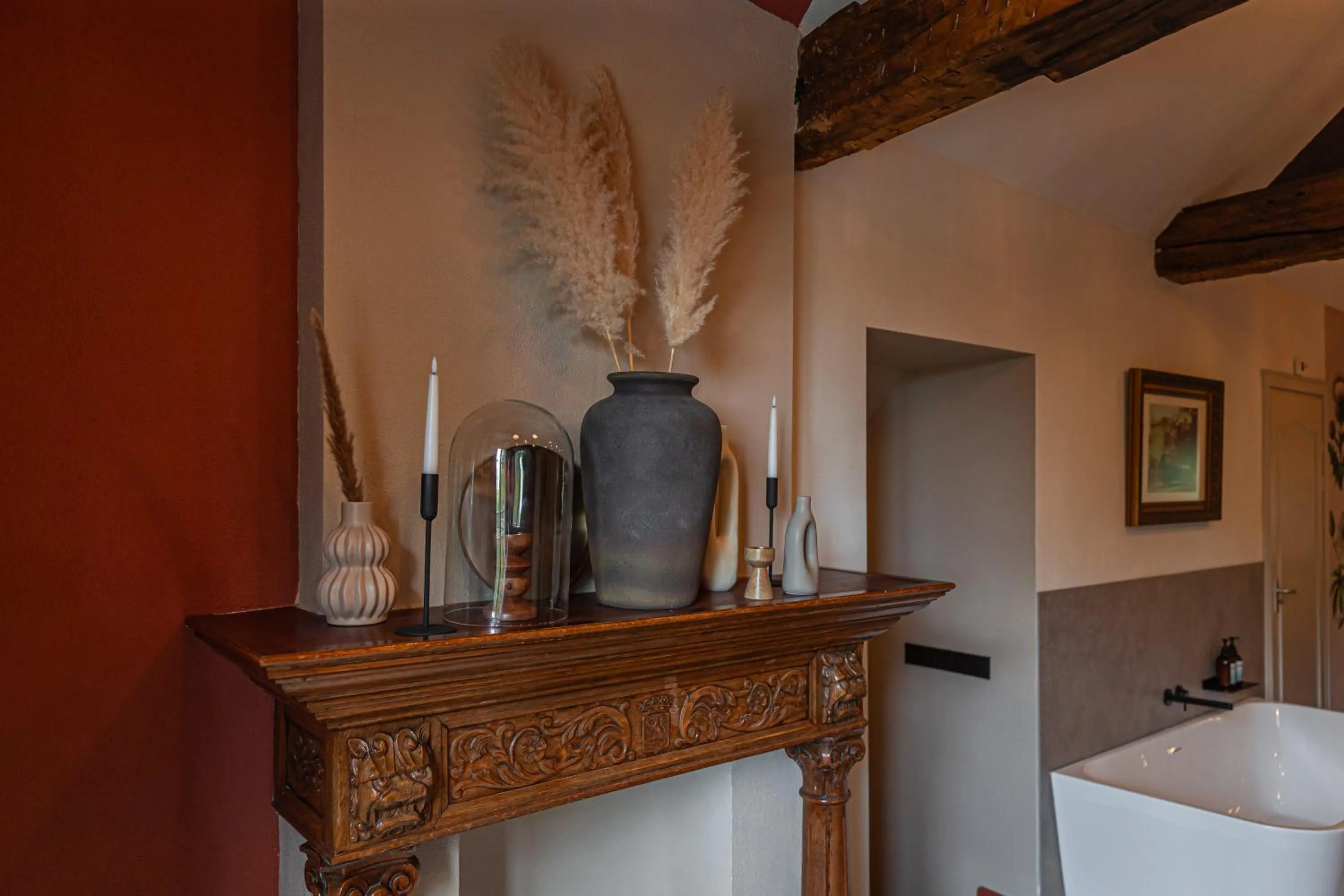 Decorative detail in Buitenplaats Kasteel Elsloo