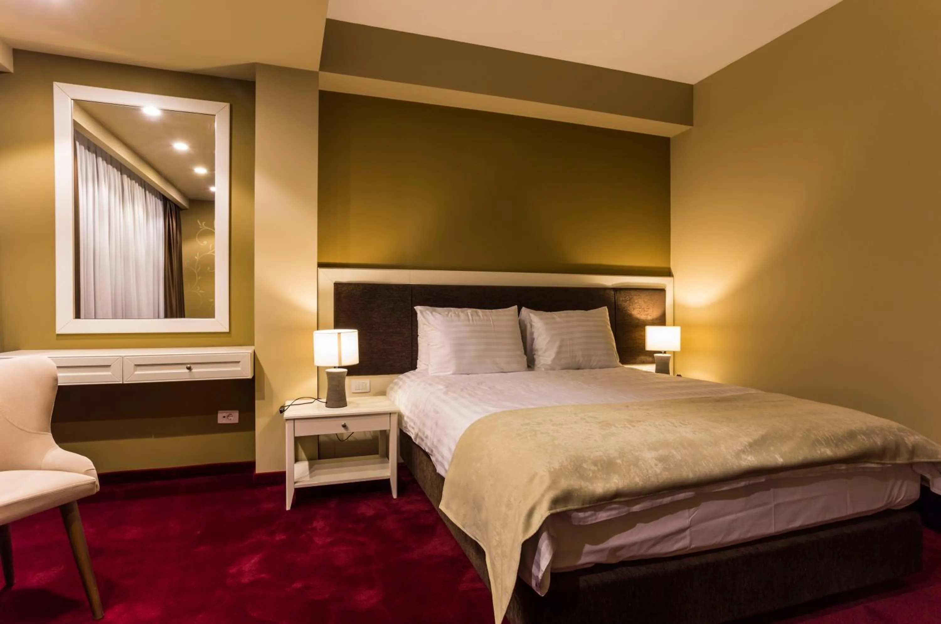 Bed in Ganzo Boutique Hotel