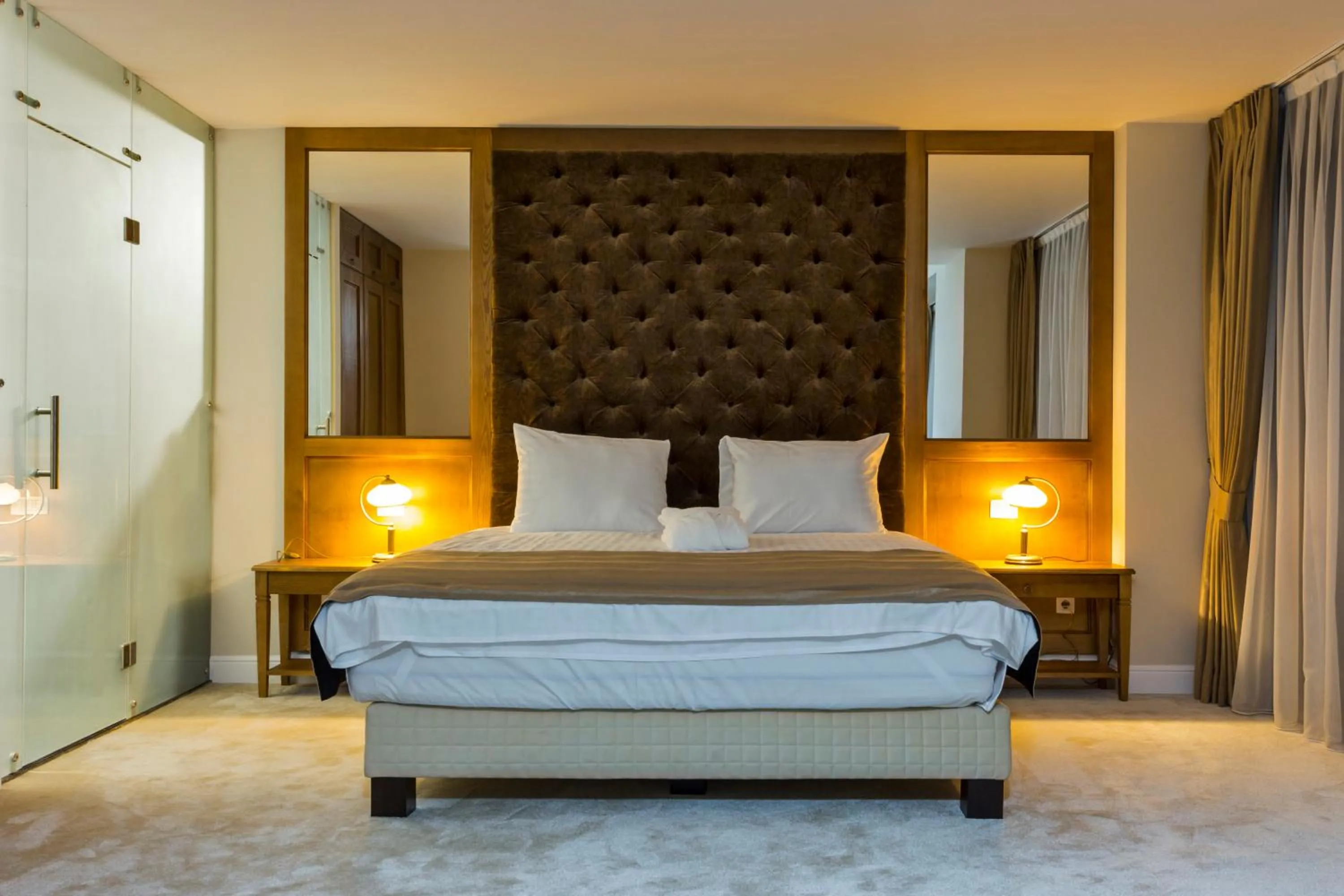 Bed in Ganzo Boutique Hotel
