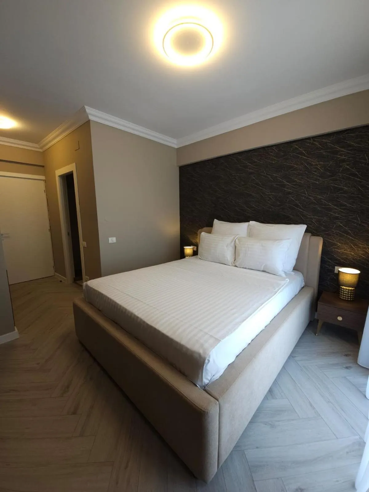 Bed in Ganzo Boutique Hotel