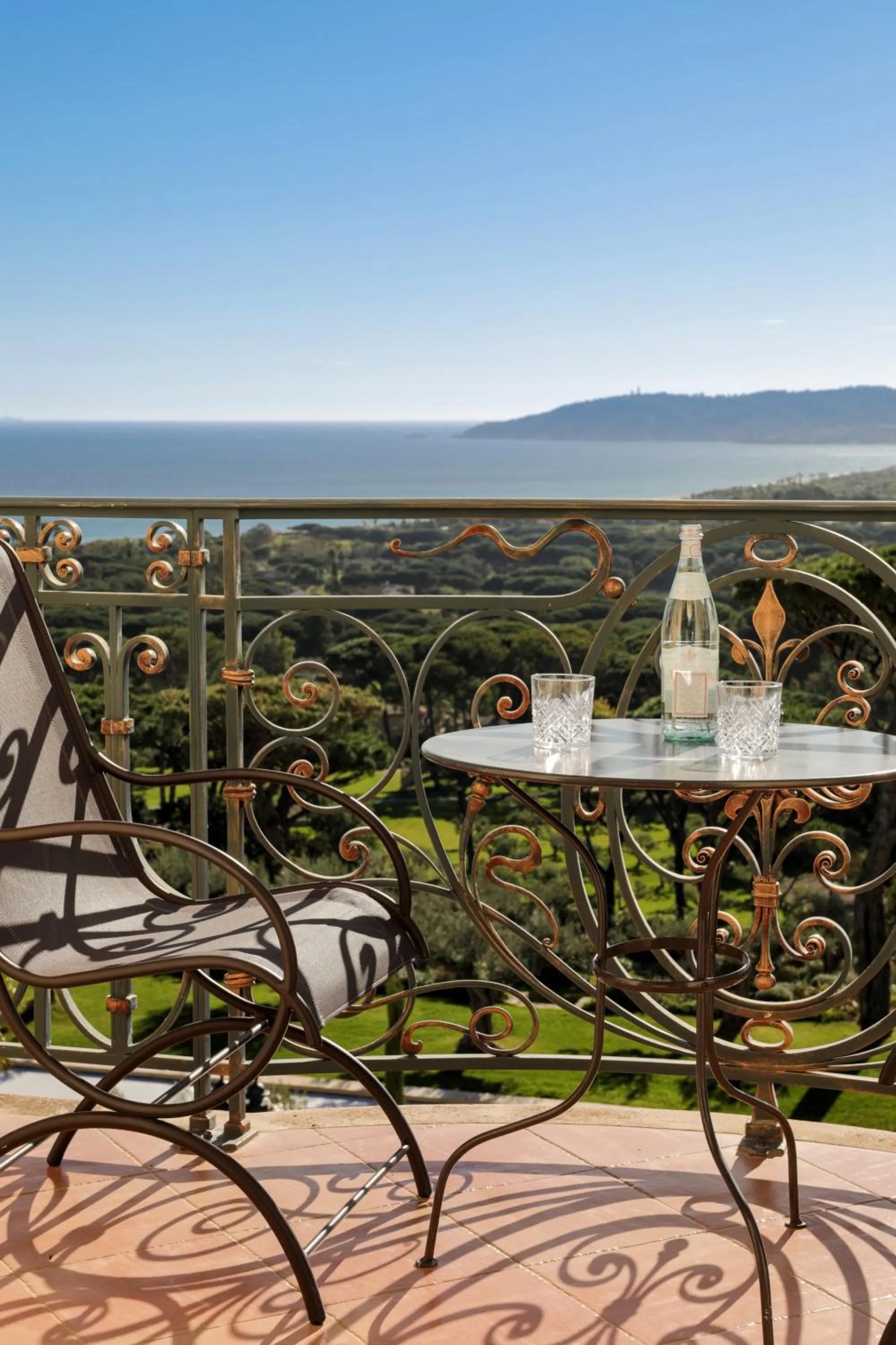 View (from property/room) in Airelles Château de la Messardière
