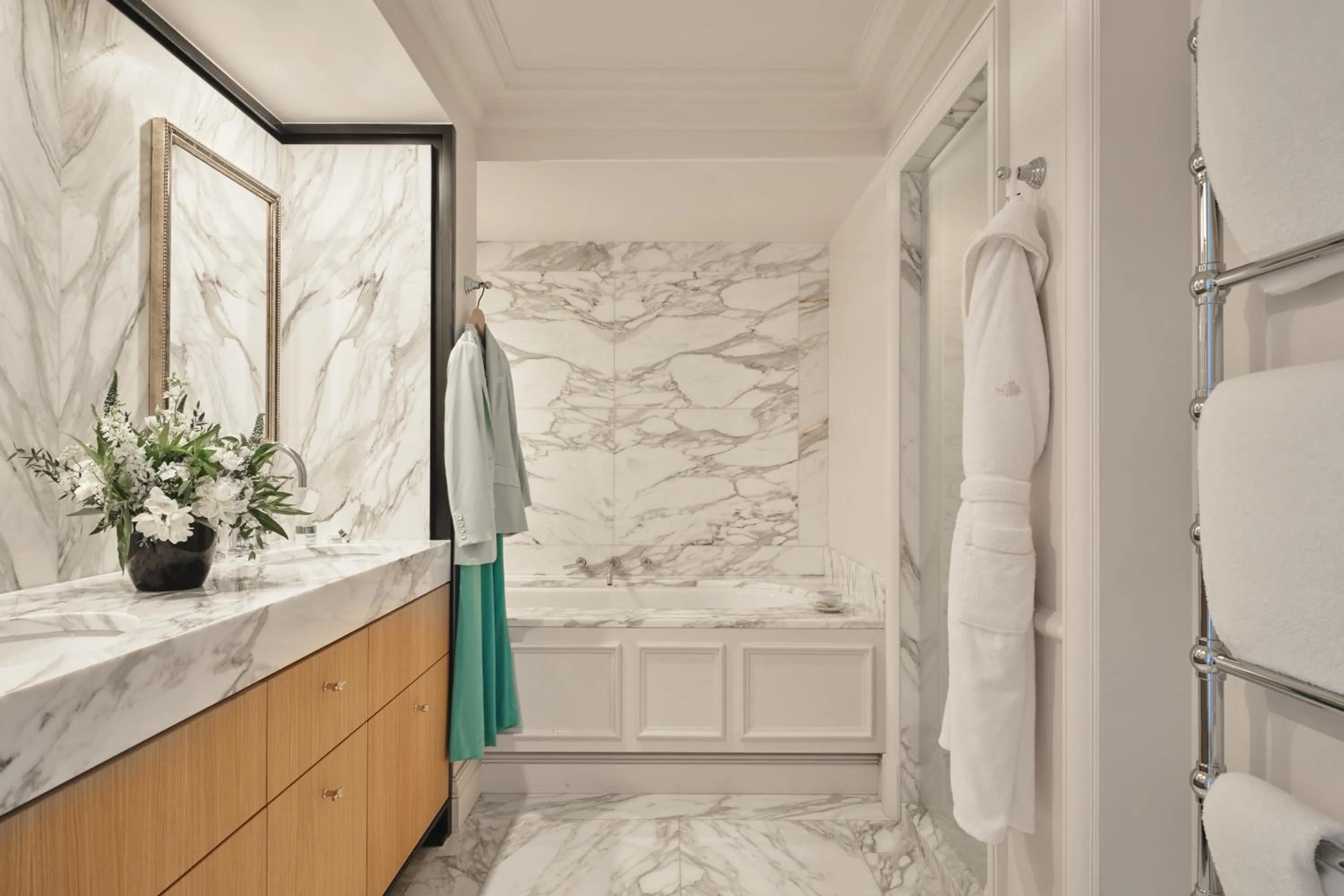 Bathroom in Airelles Château de la Messardière