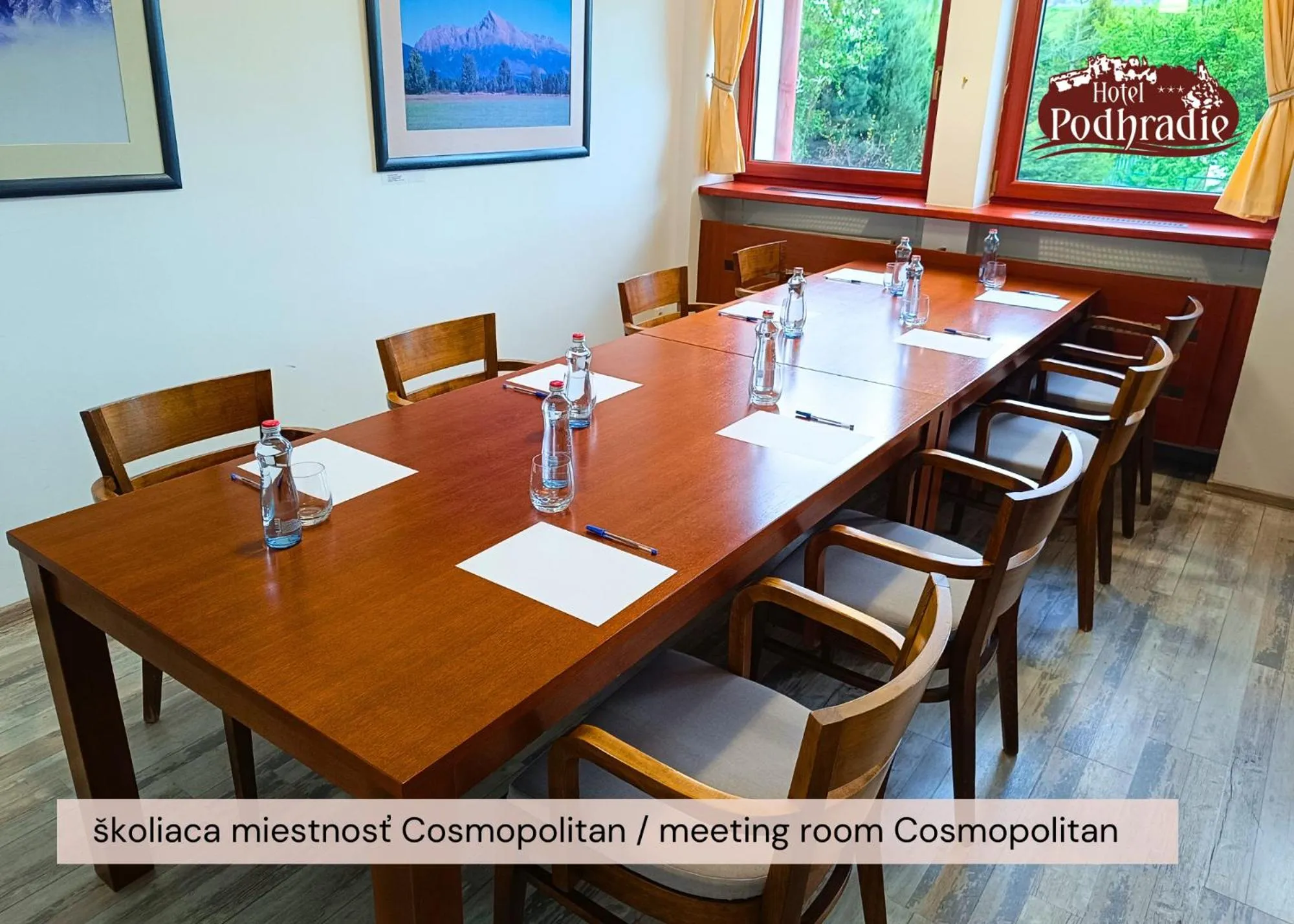 Business facilities in Hotel Podhradie