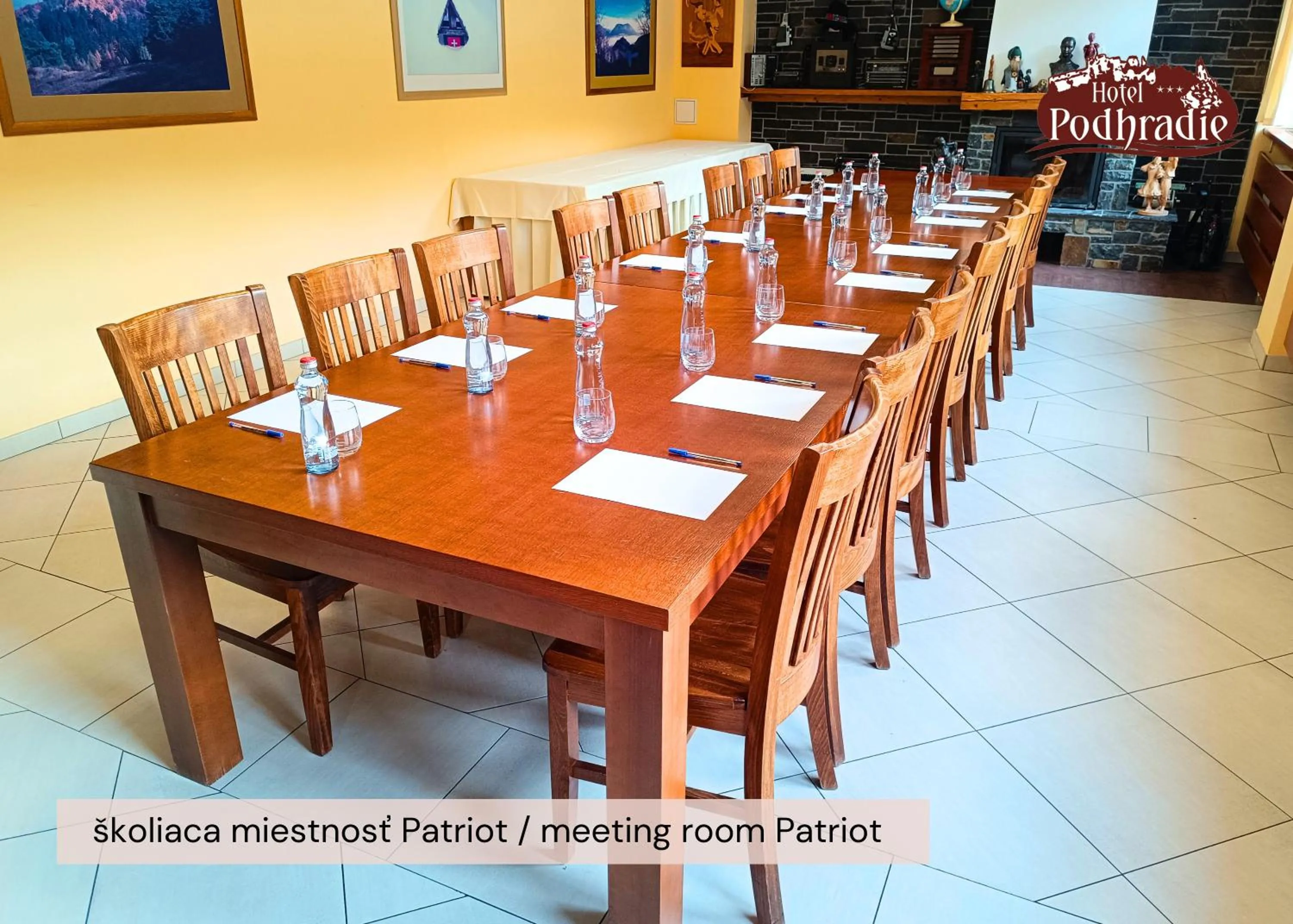 Business facilities in Hotel Podhradie