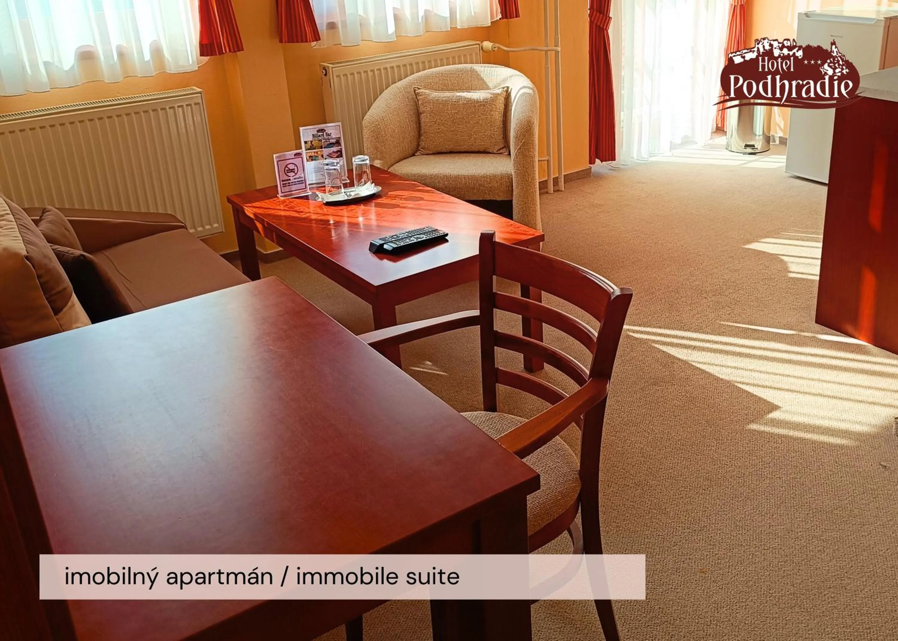 Living room in Hotel Podhradie