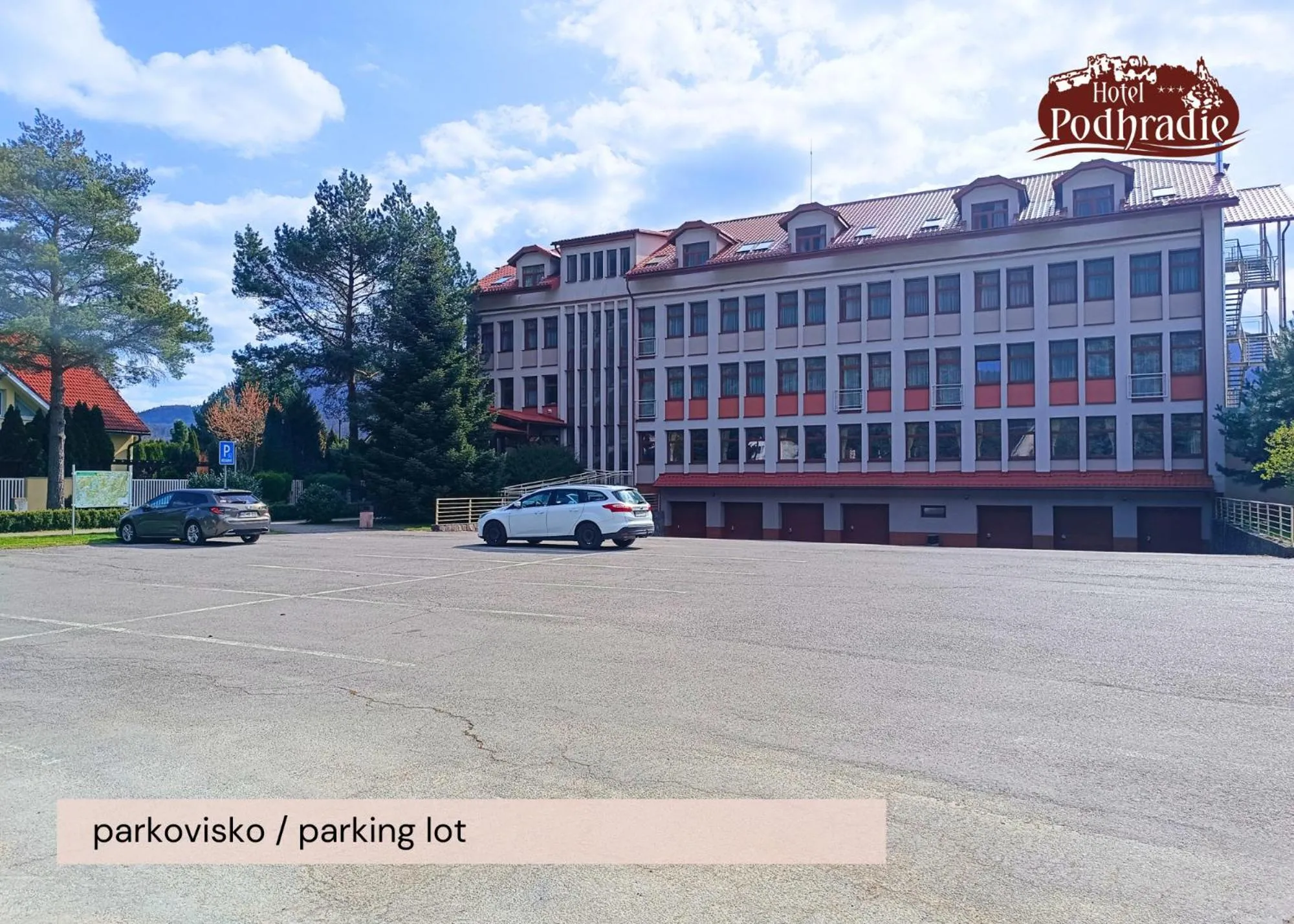 Property building in Hotel Podhradie