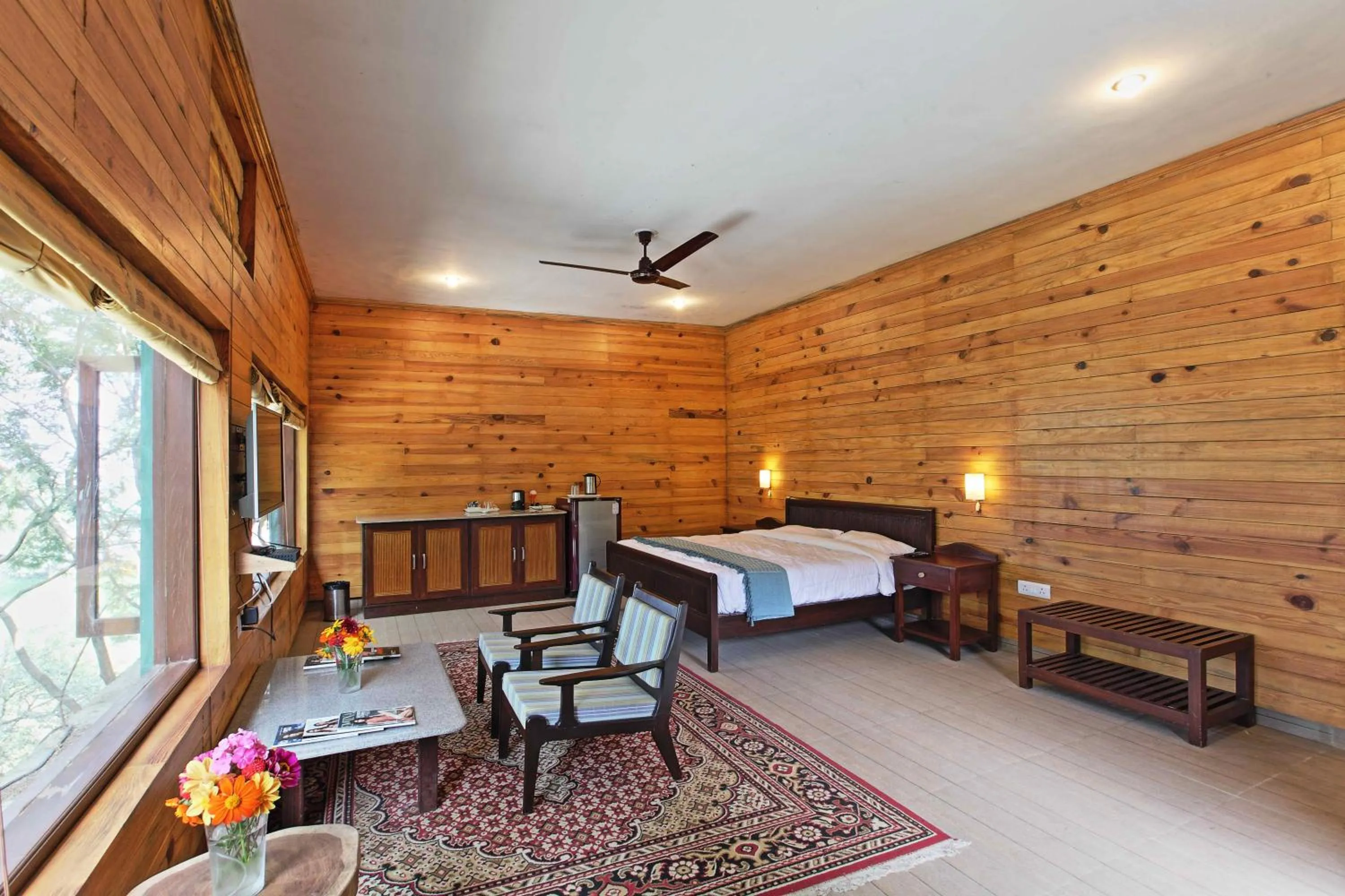 Photo of the whole room, Bed in Cedar Lodge By Aahma