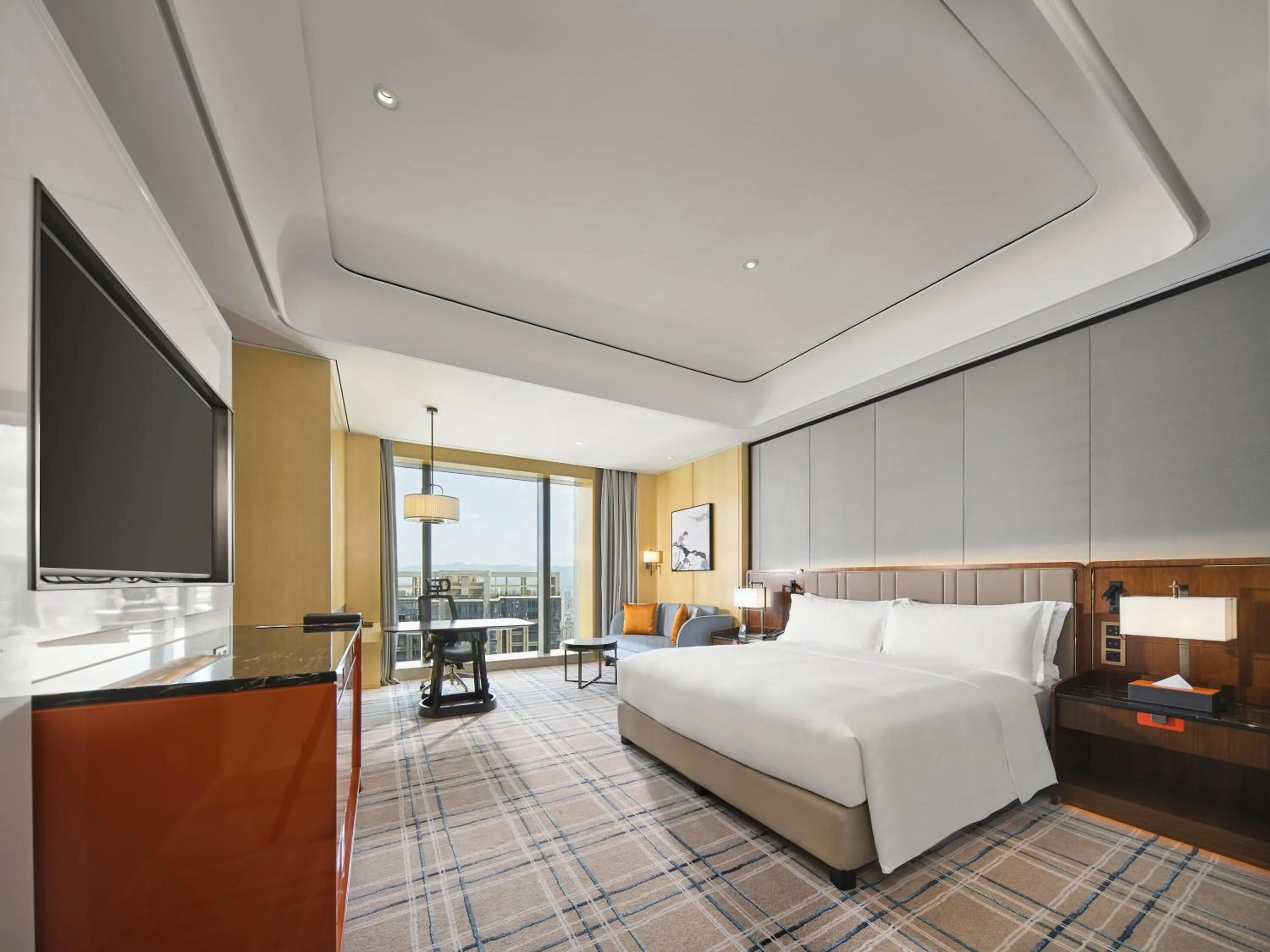 Bed in Hilton Fuzhou