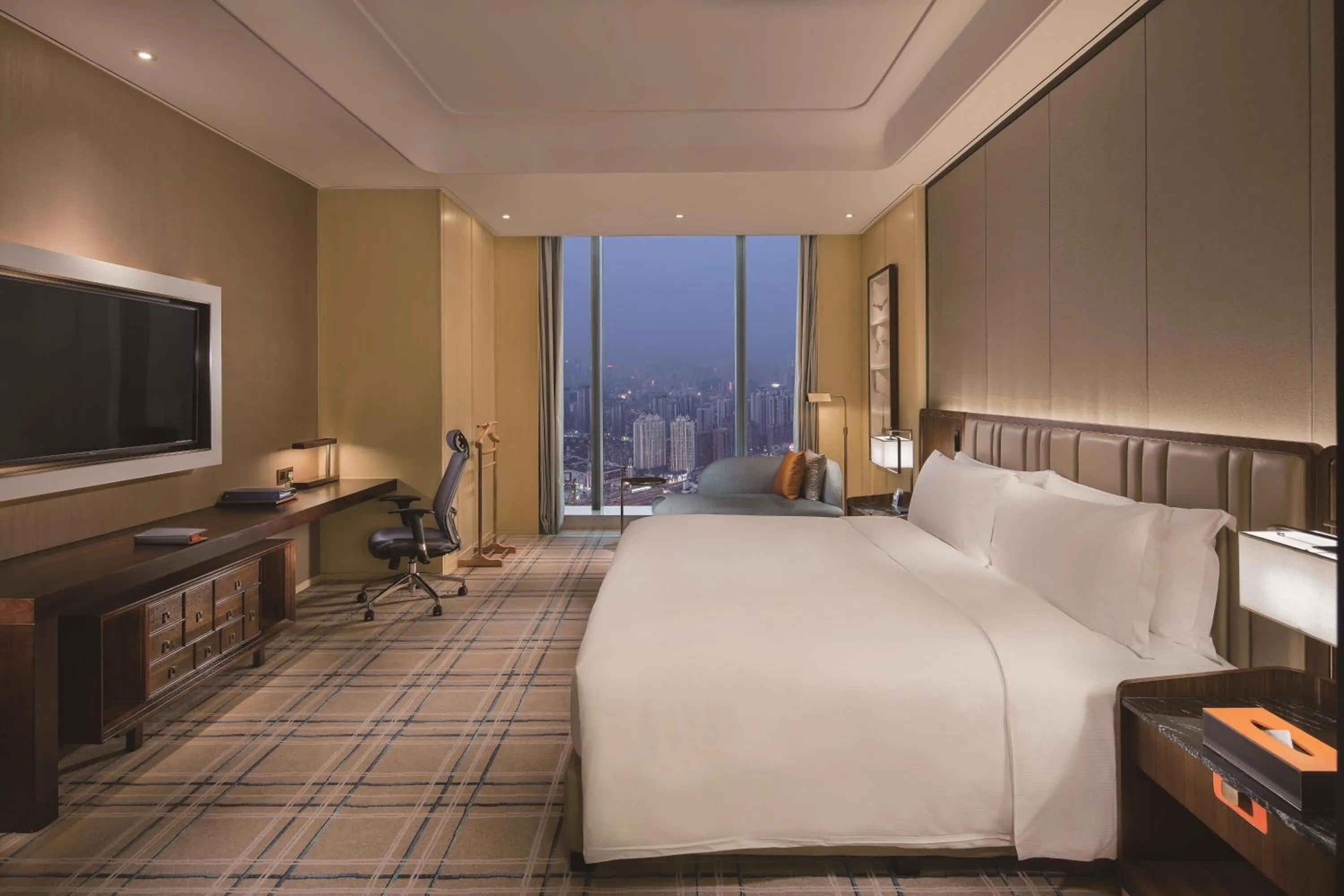 Bed in Hilton Fuzhou