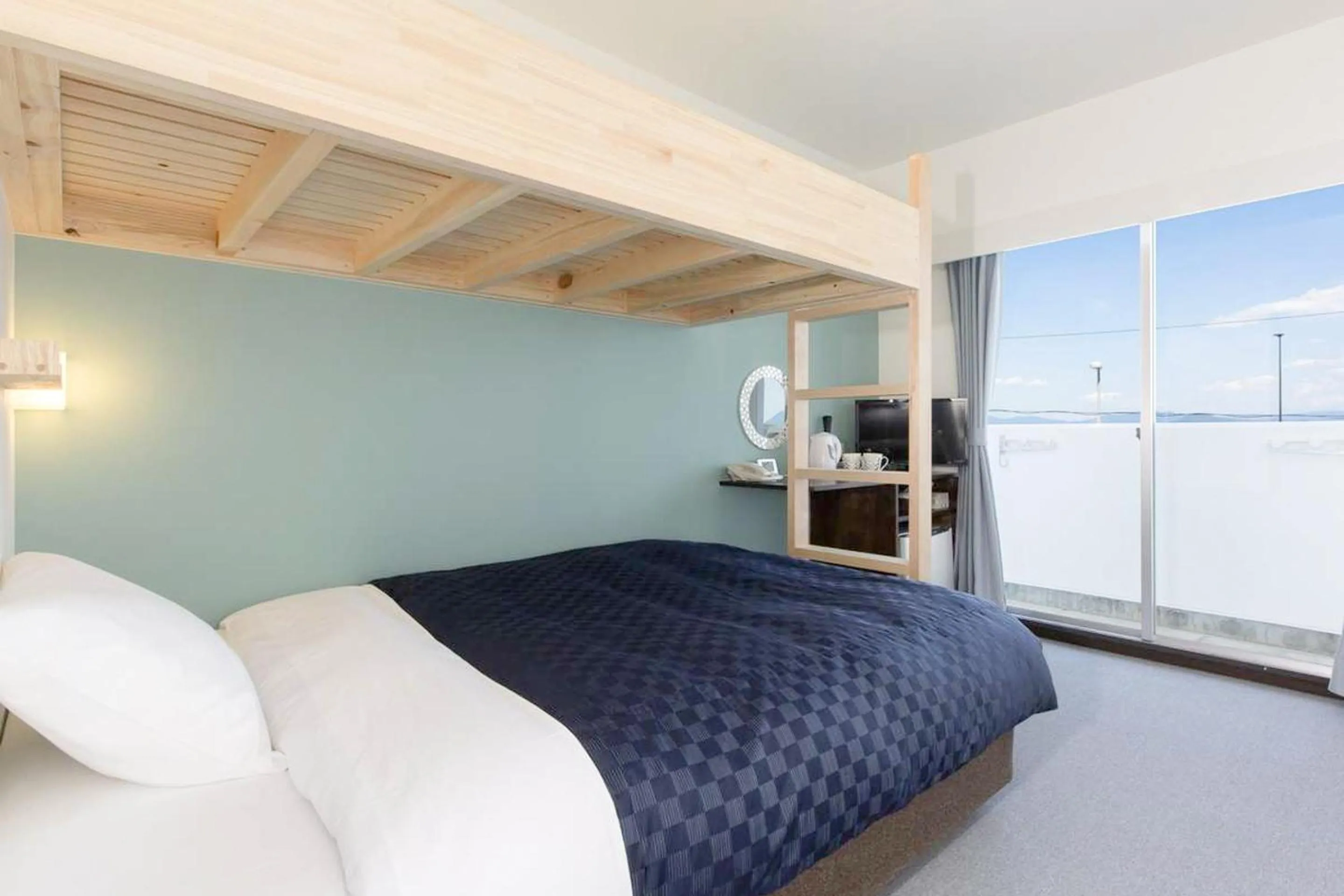 Bed in Global Resort Miyajima View