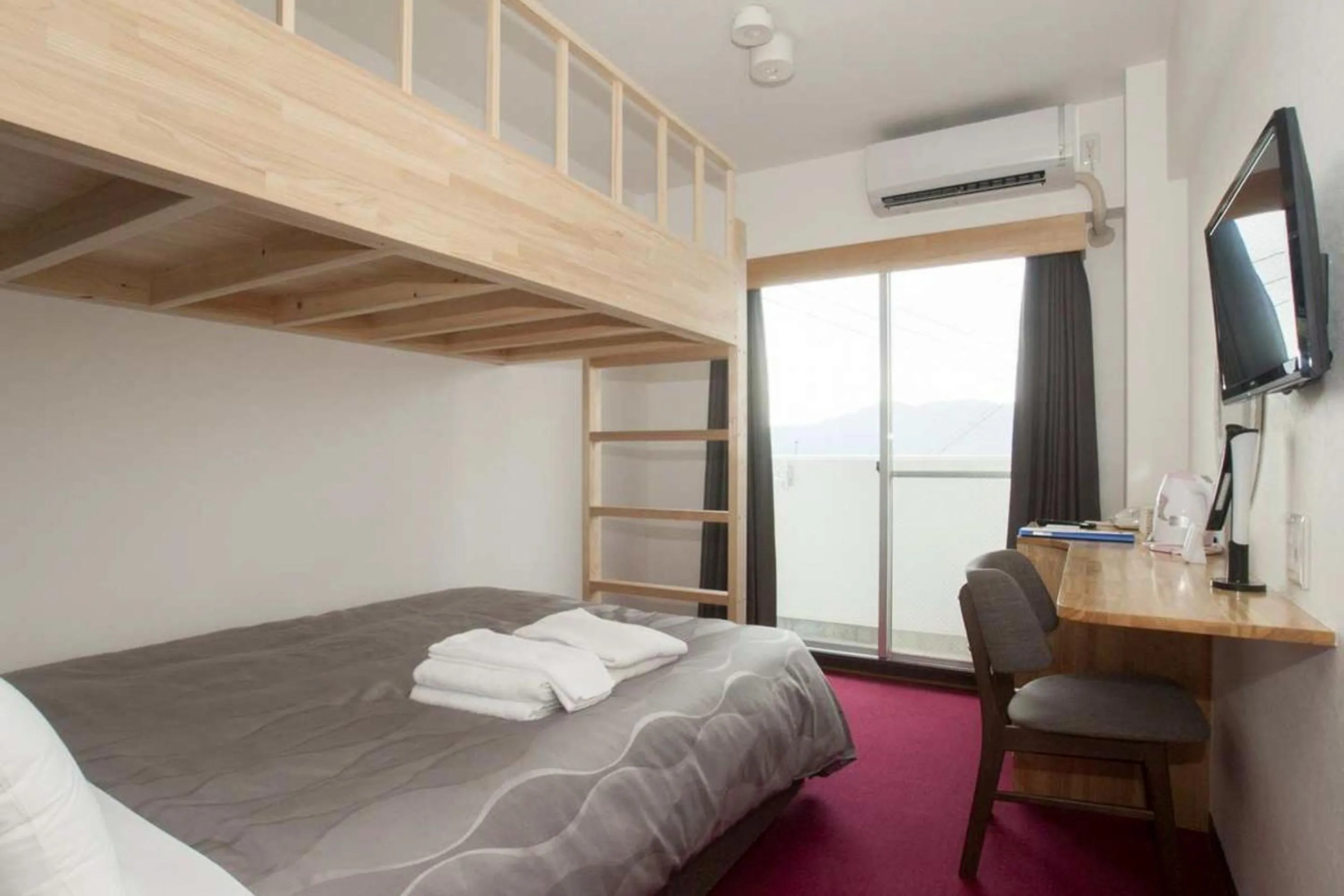 Bed in Global Resort Miyajima View