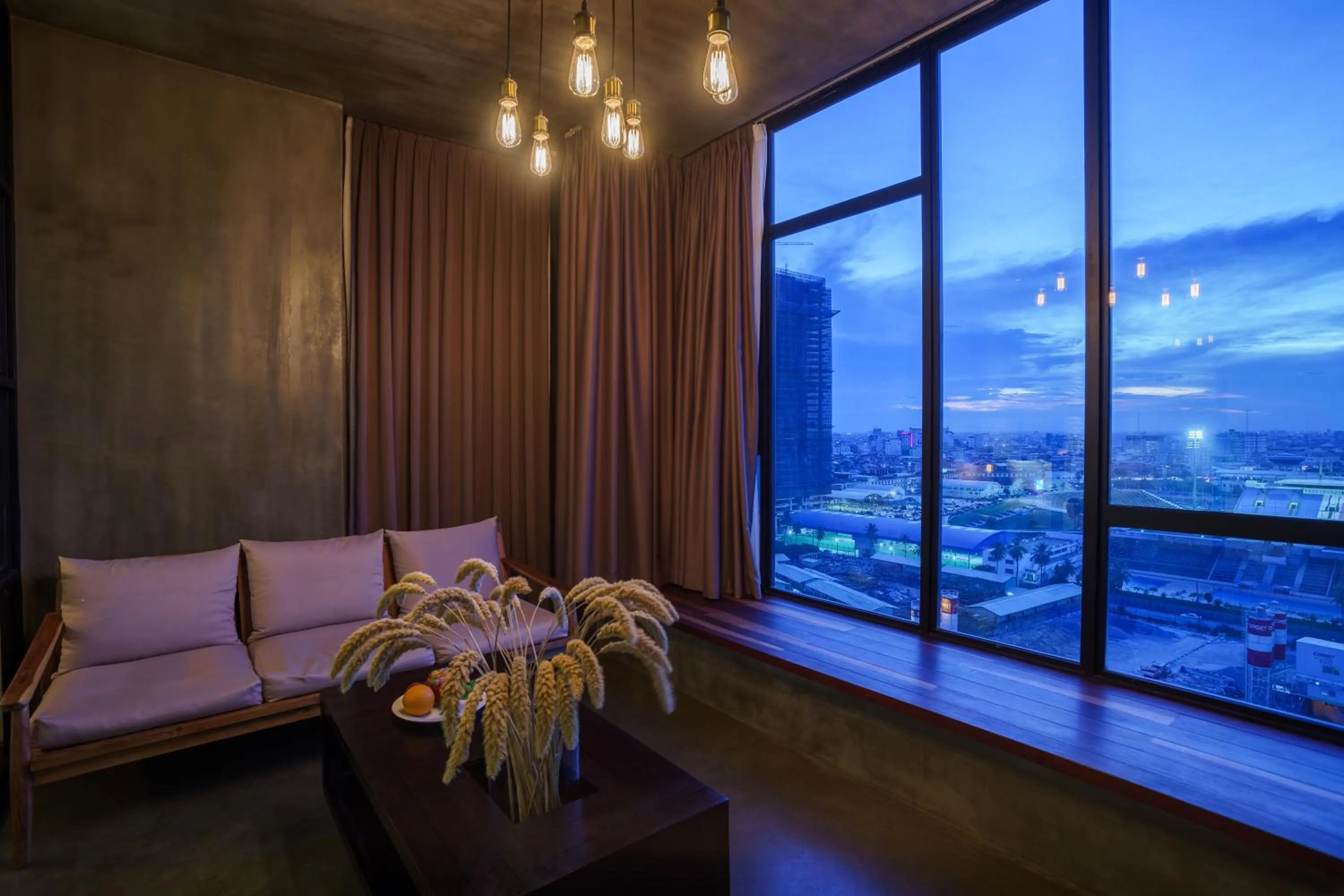 Living room in SIM Boutique Hotel