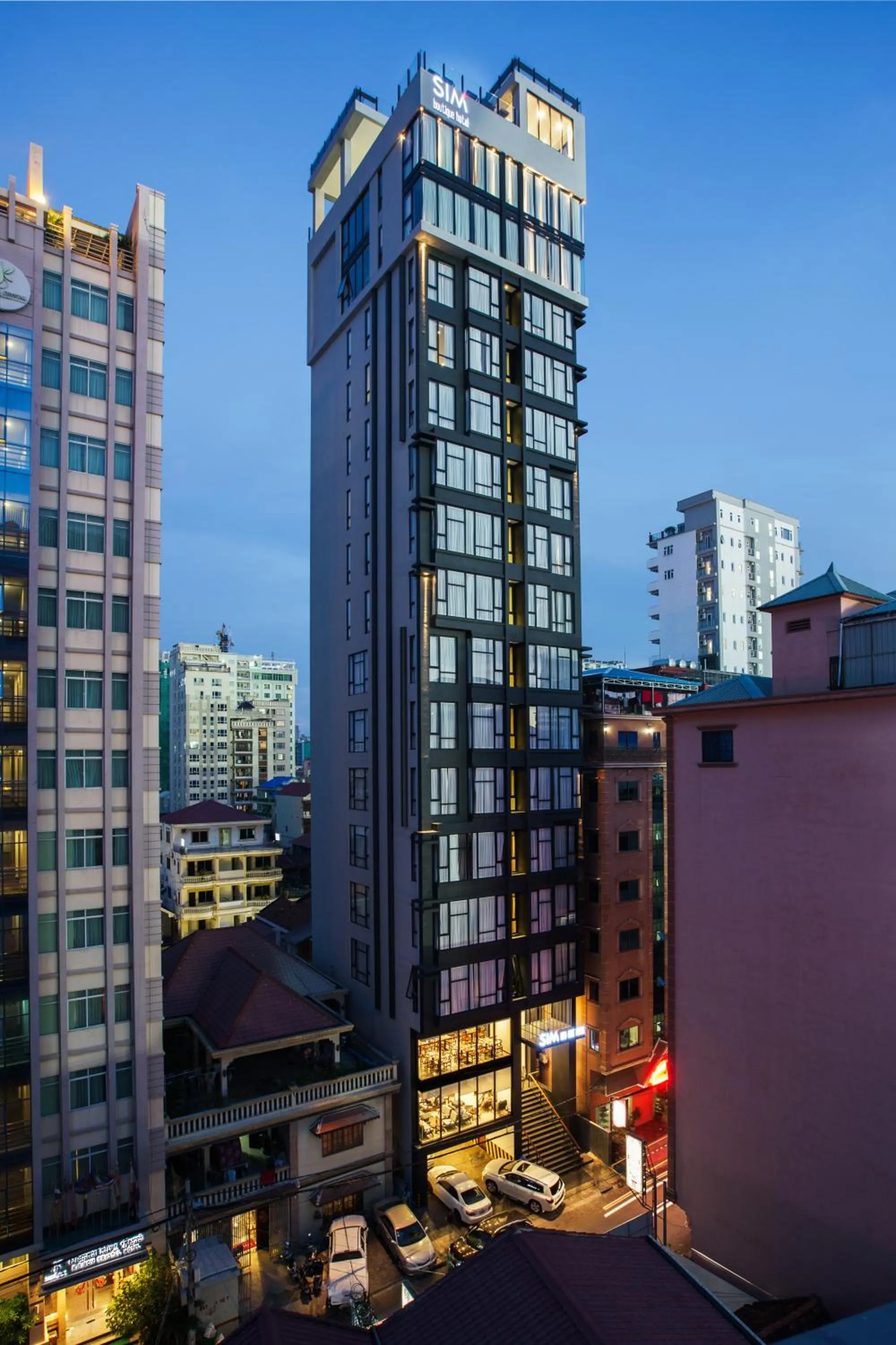 Floor plan in SIM Boutique Hotel