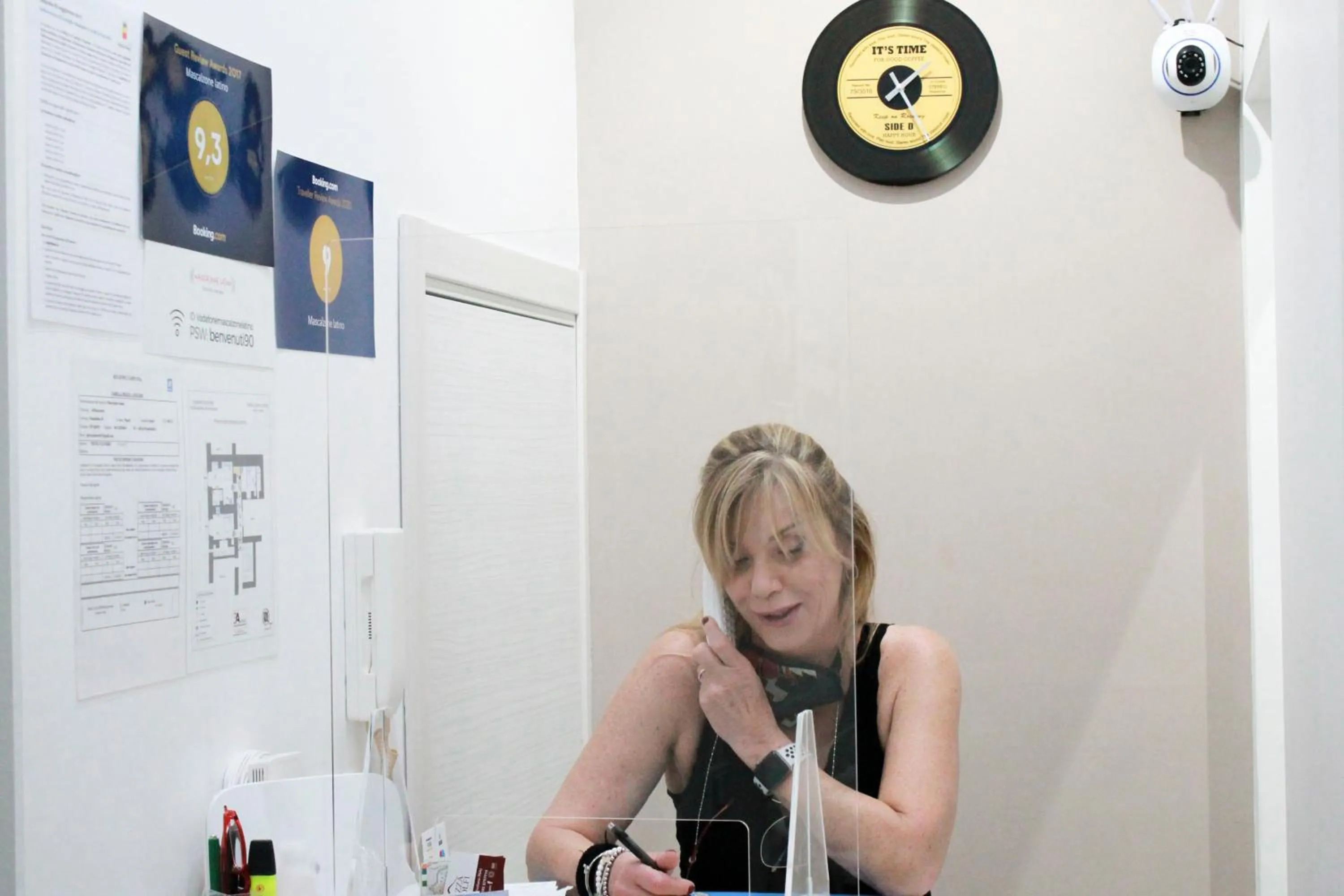 Lobby or reception in Mascalzone latino luxury rooms