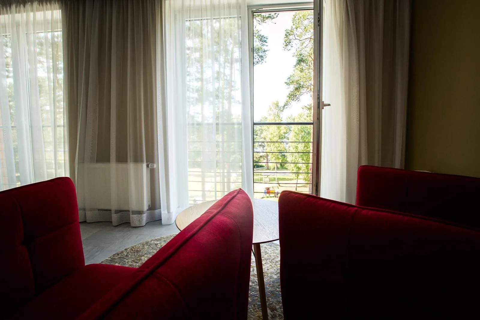 Seating area in Baltvilla