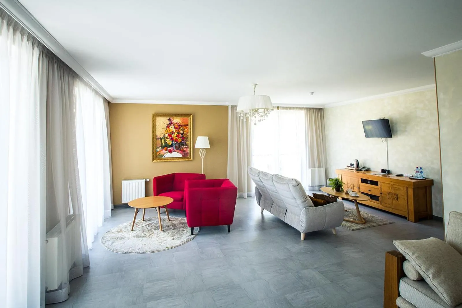 Living room in Baltvilla