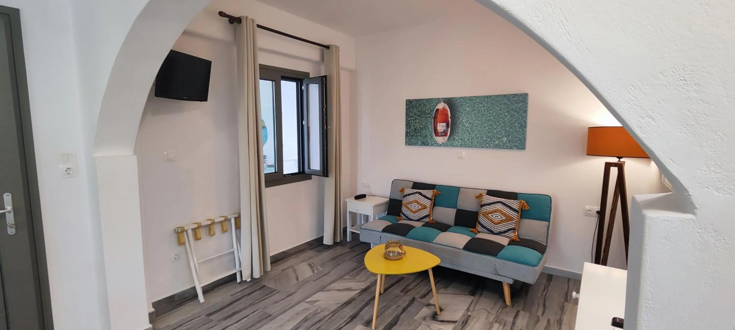 Living room in Ragousis Apartments