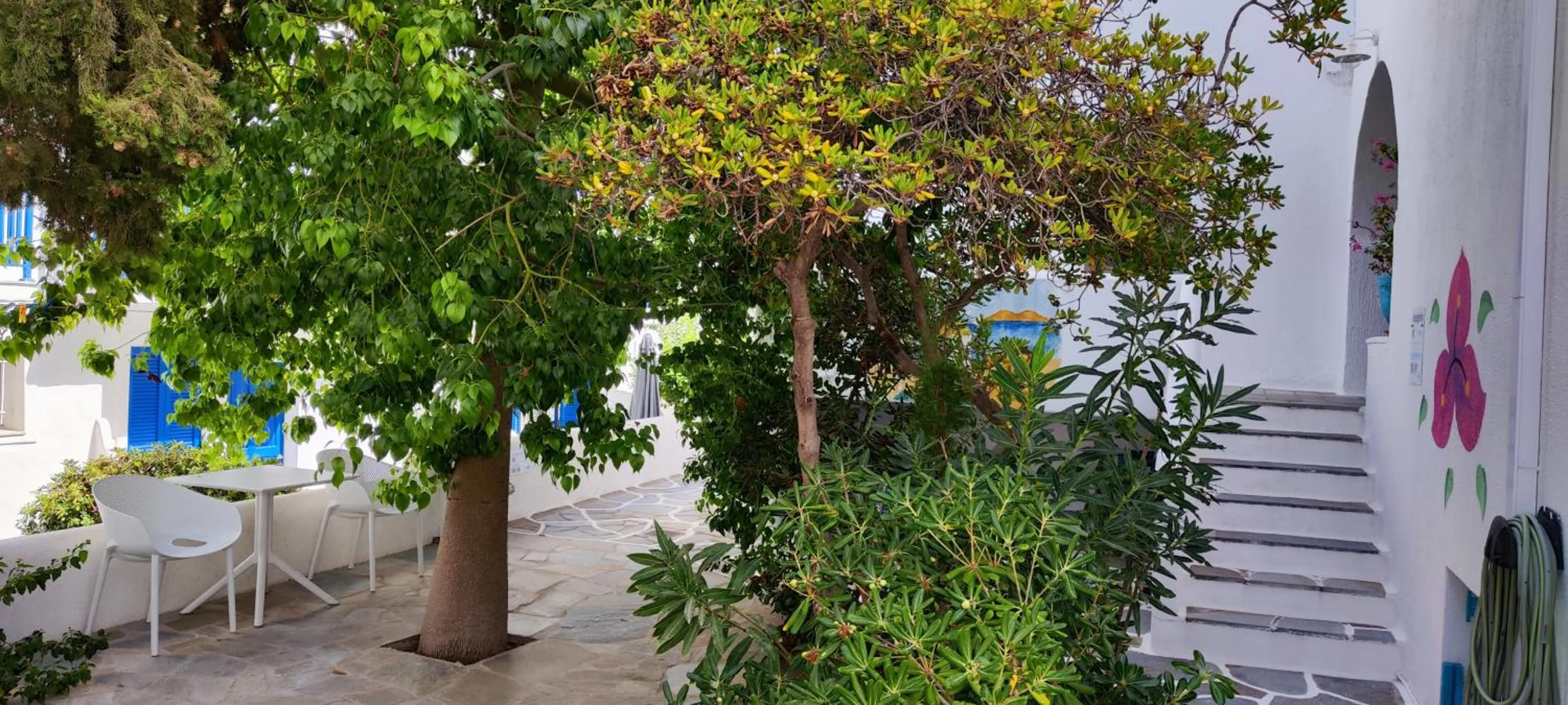 Seating area in Ragousis Apartments