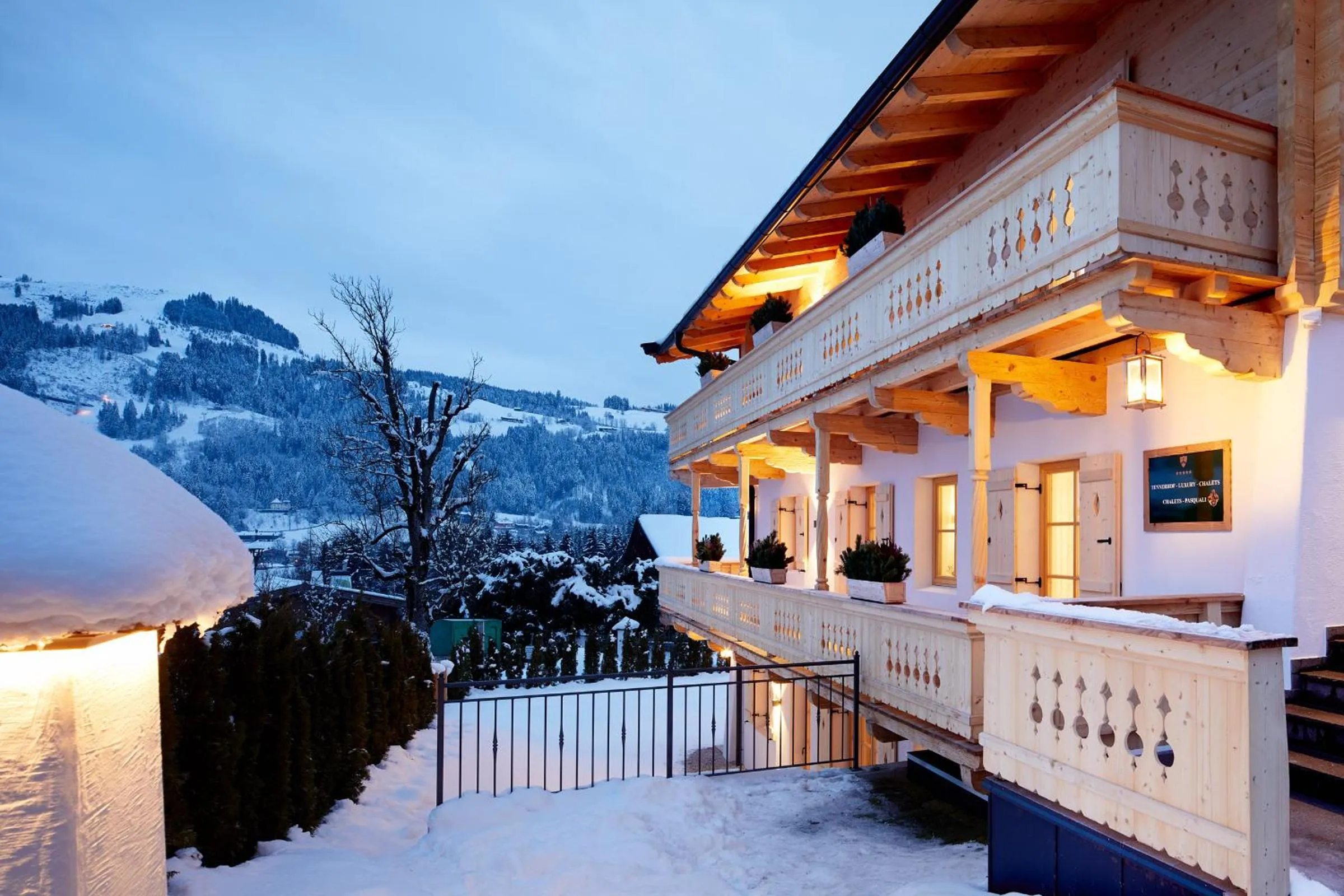 Facade/entrance in Tennerhof Luxury Chalets