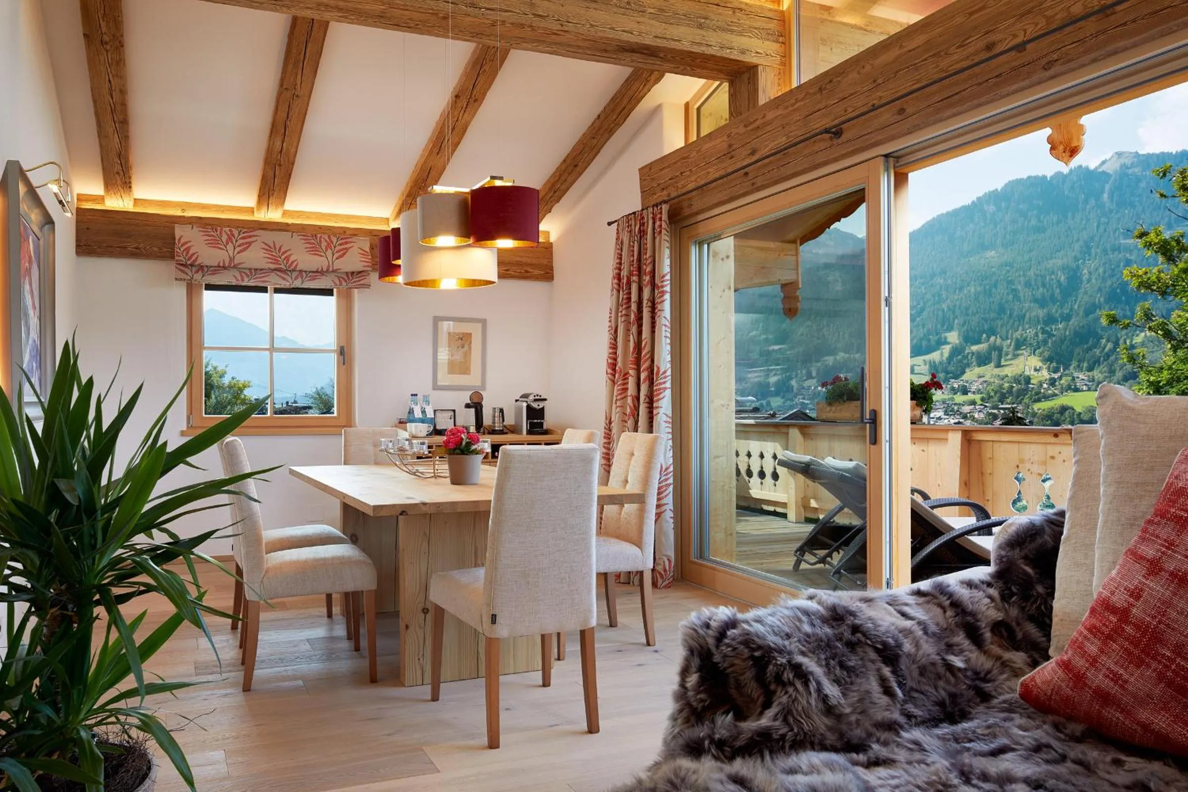 Coffee/tea facilities in Tennerhof Luxury Chalets