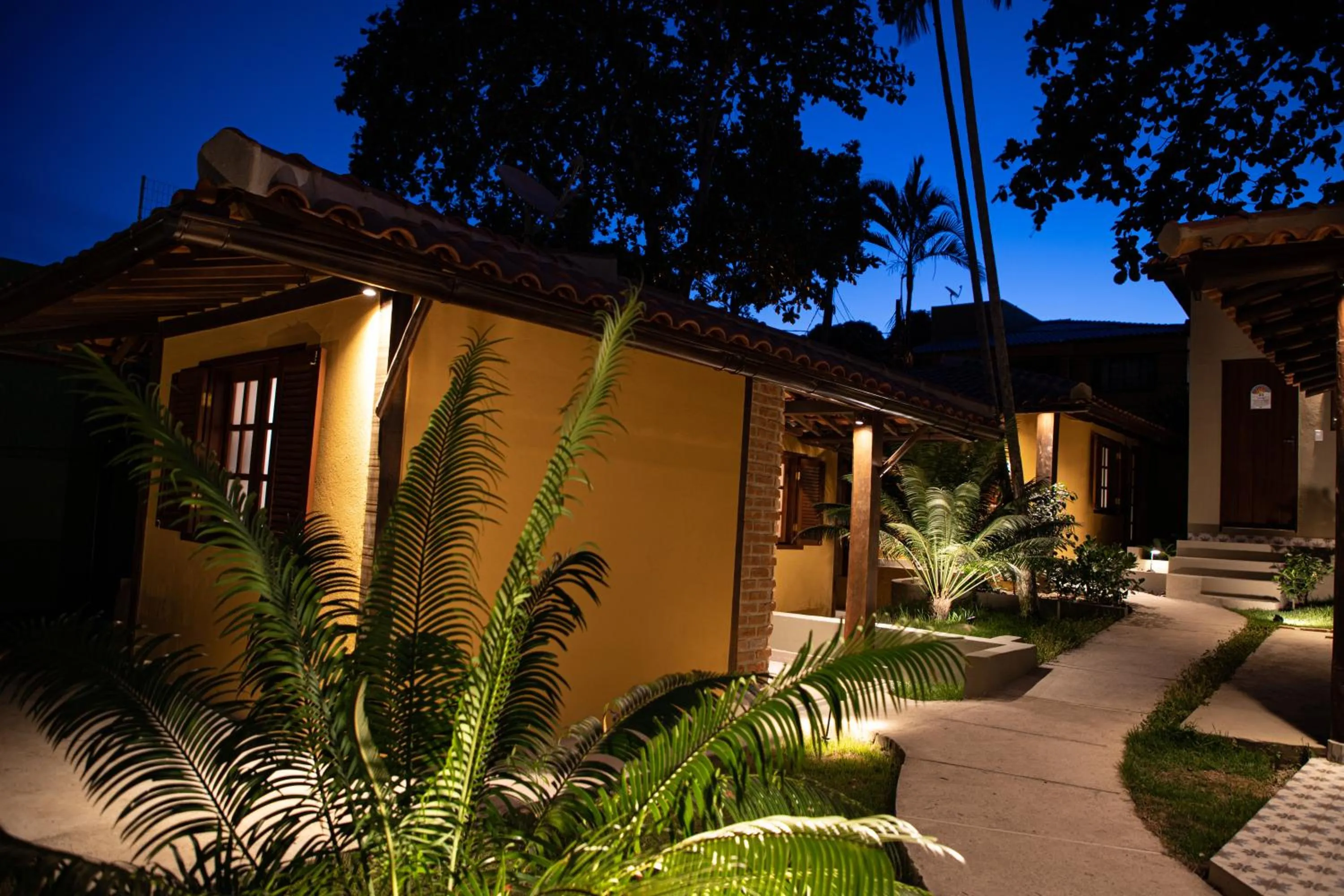 Garden view in Tororao Hotel Pousada