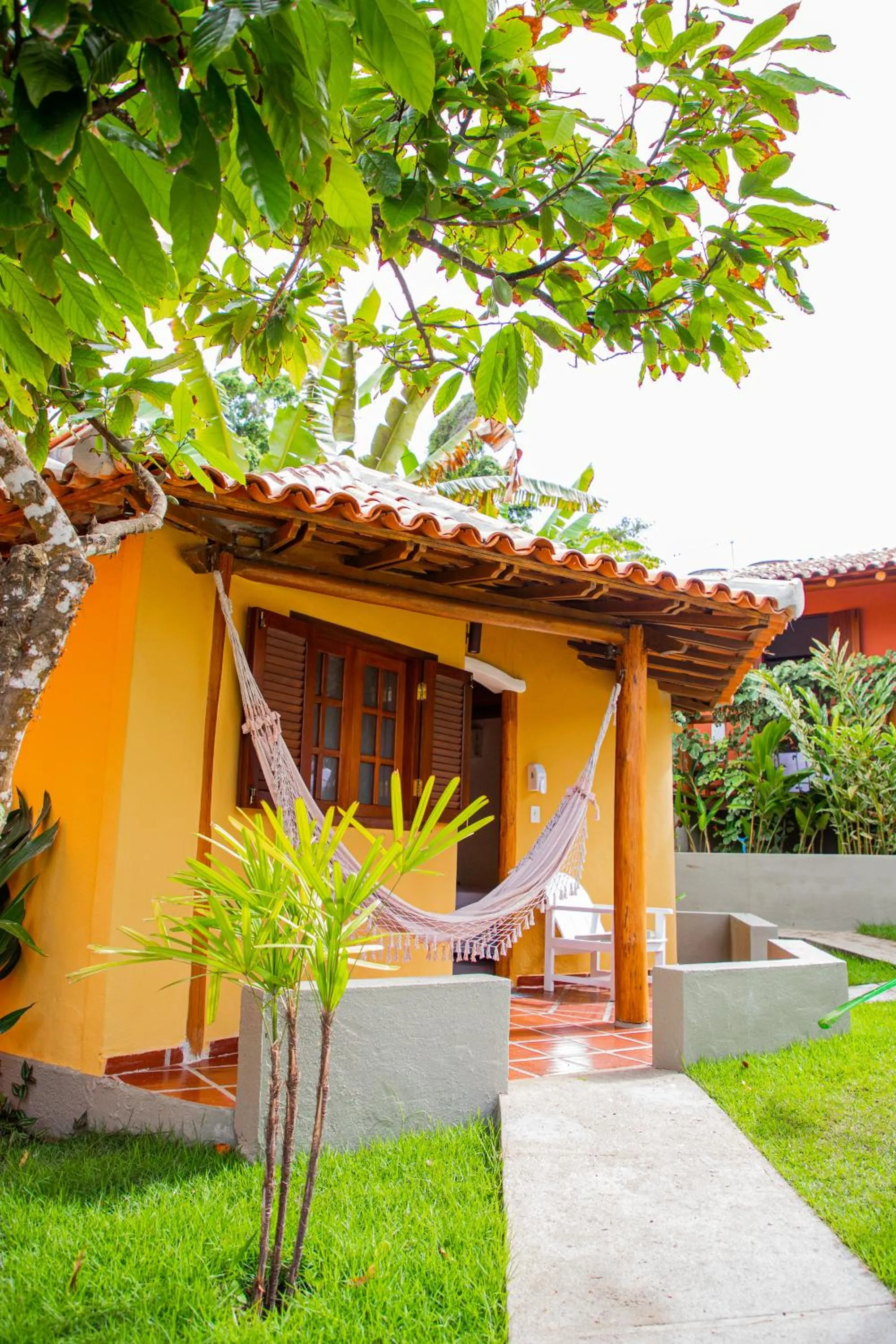 Patio in Tororao Hotel Pousada