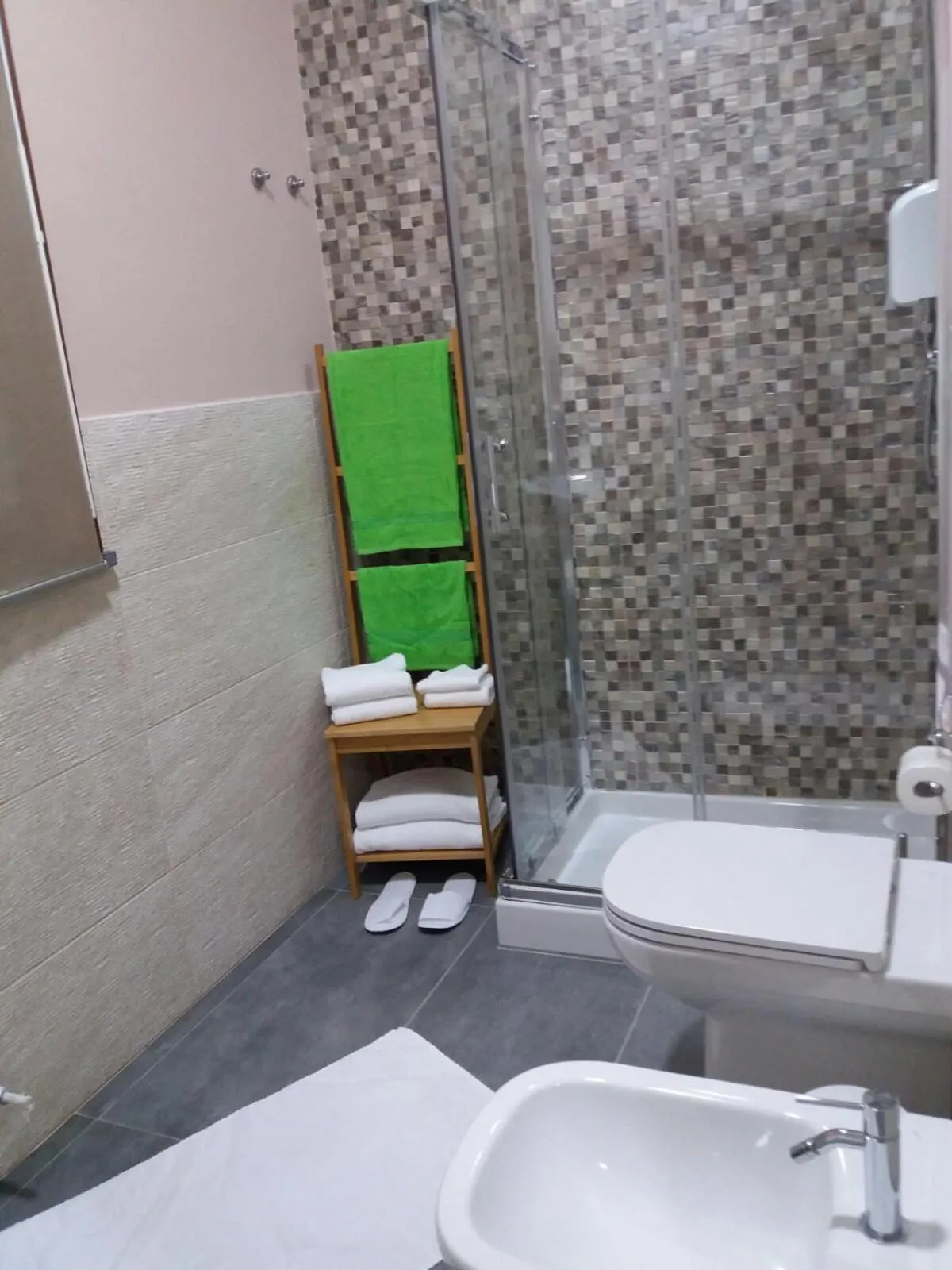 Bathroom in B&B La Grotta