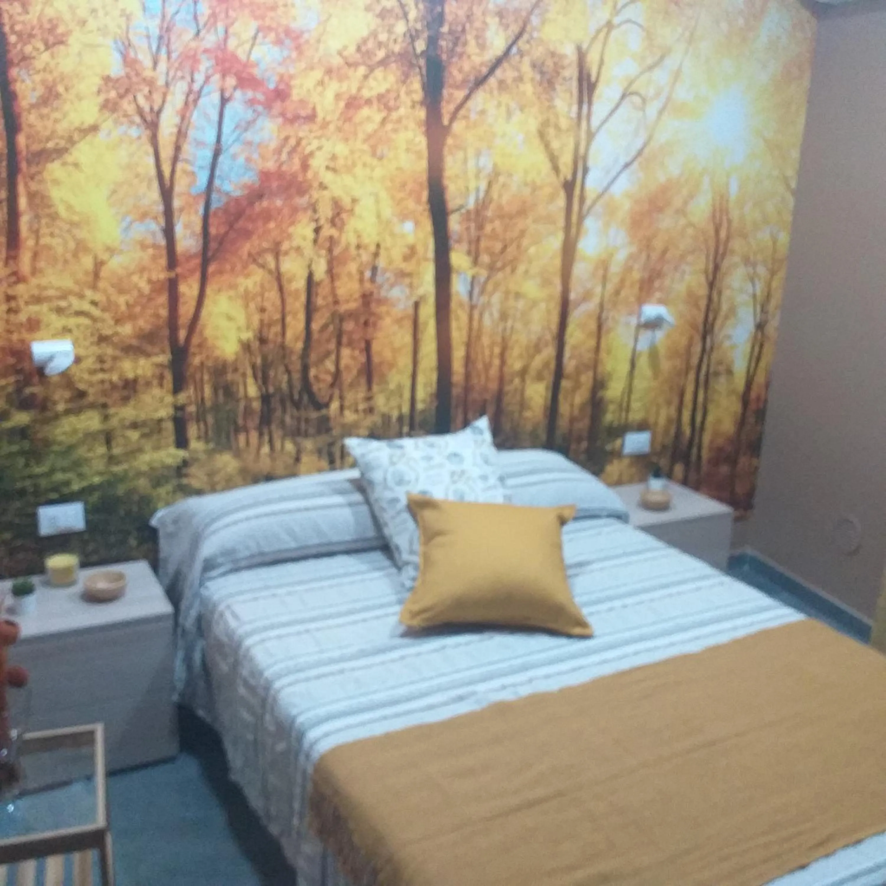 Bed in B&B La Grotta