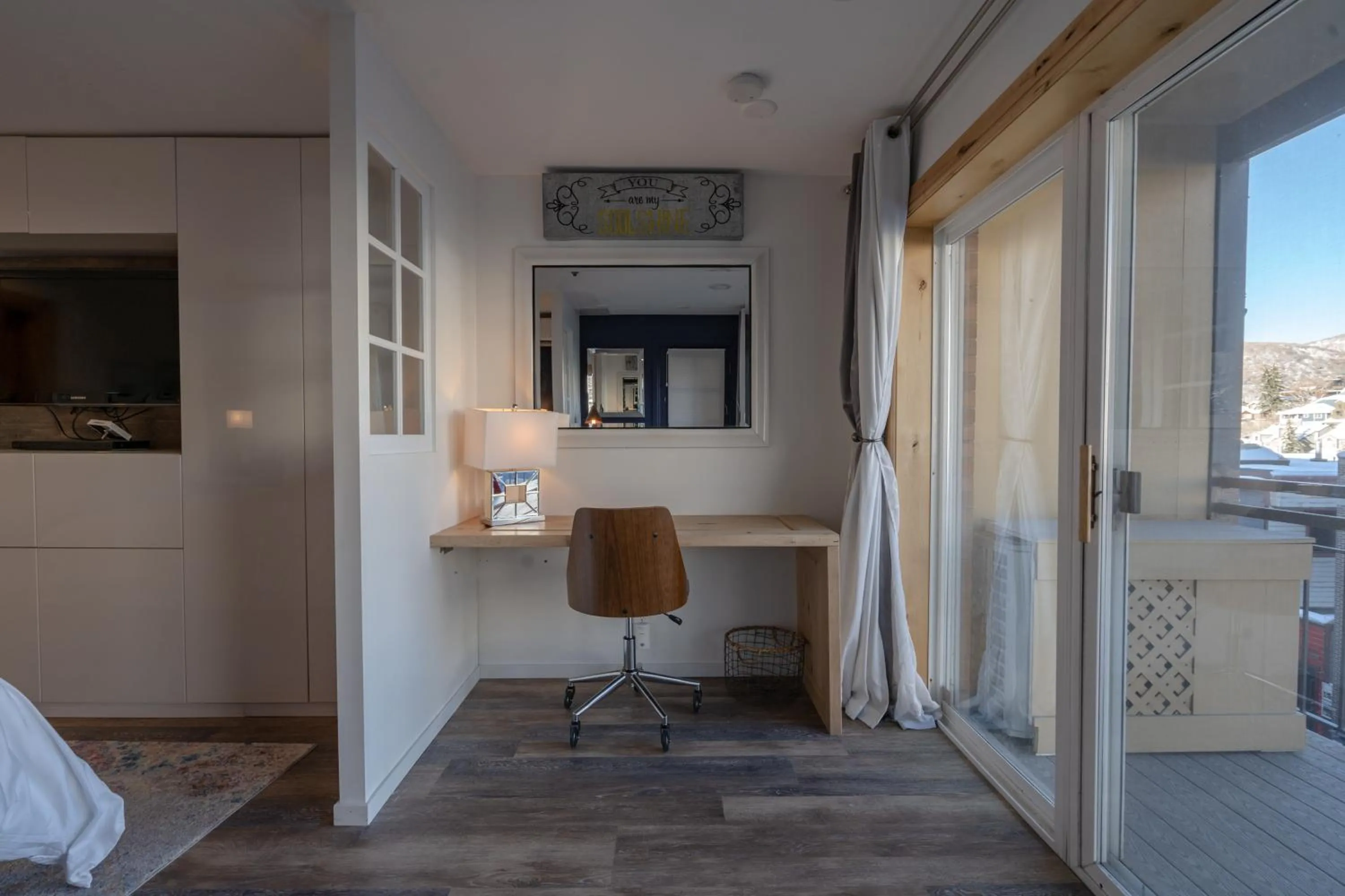 Bed in Treasure Mountain Inn