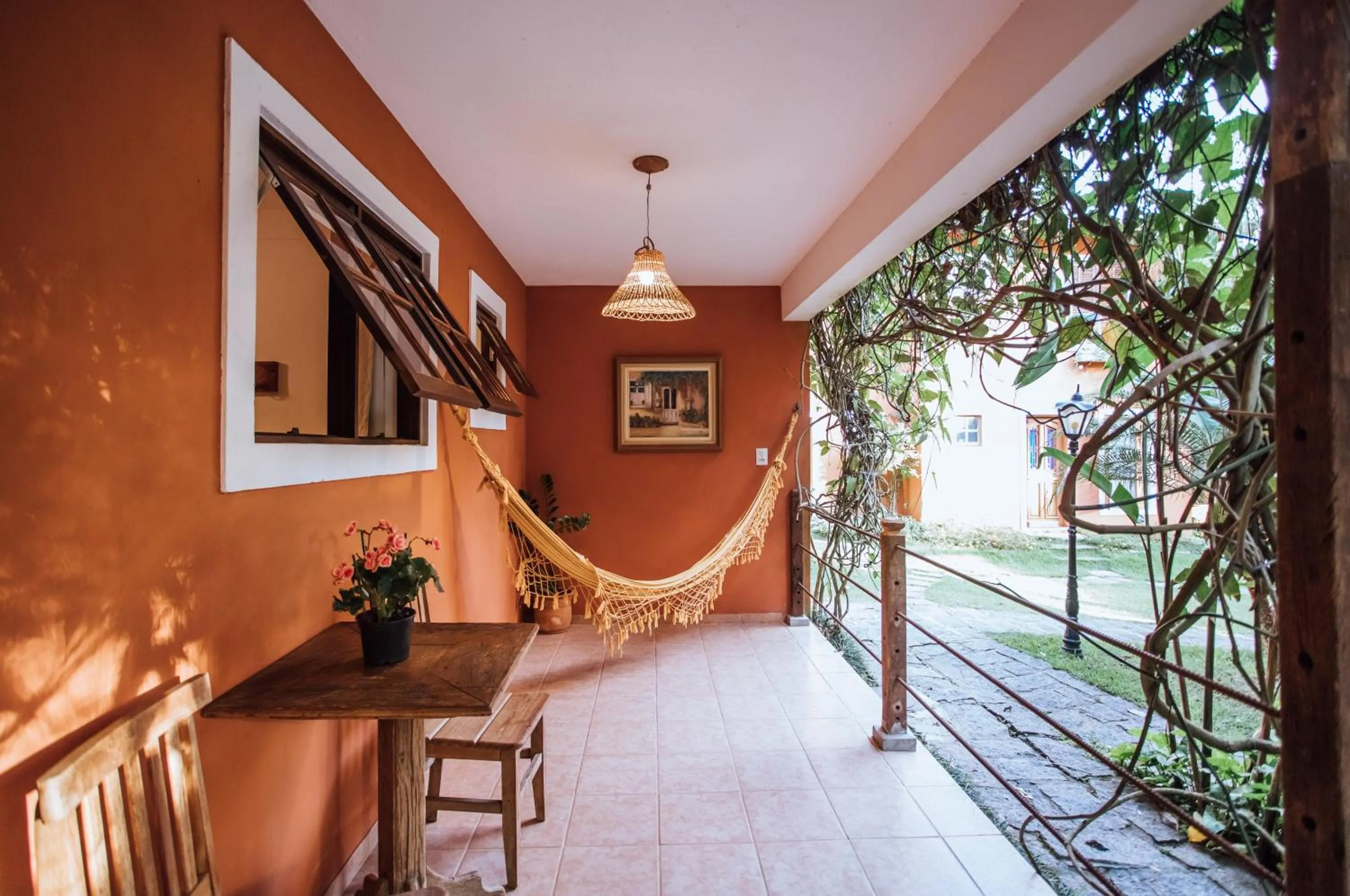 Balcony/Terrace in Pousada Terra Madre