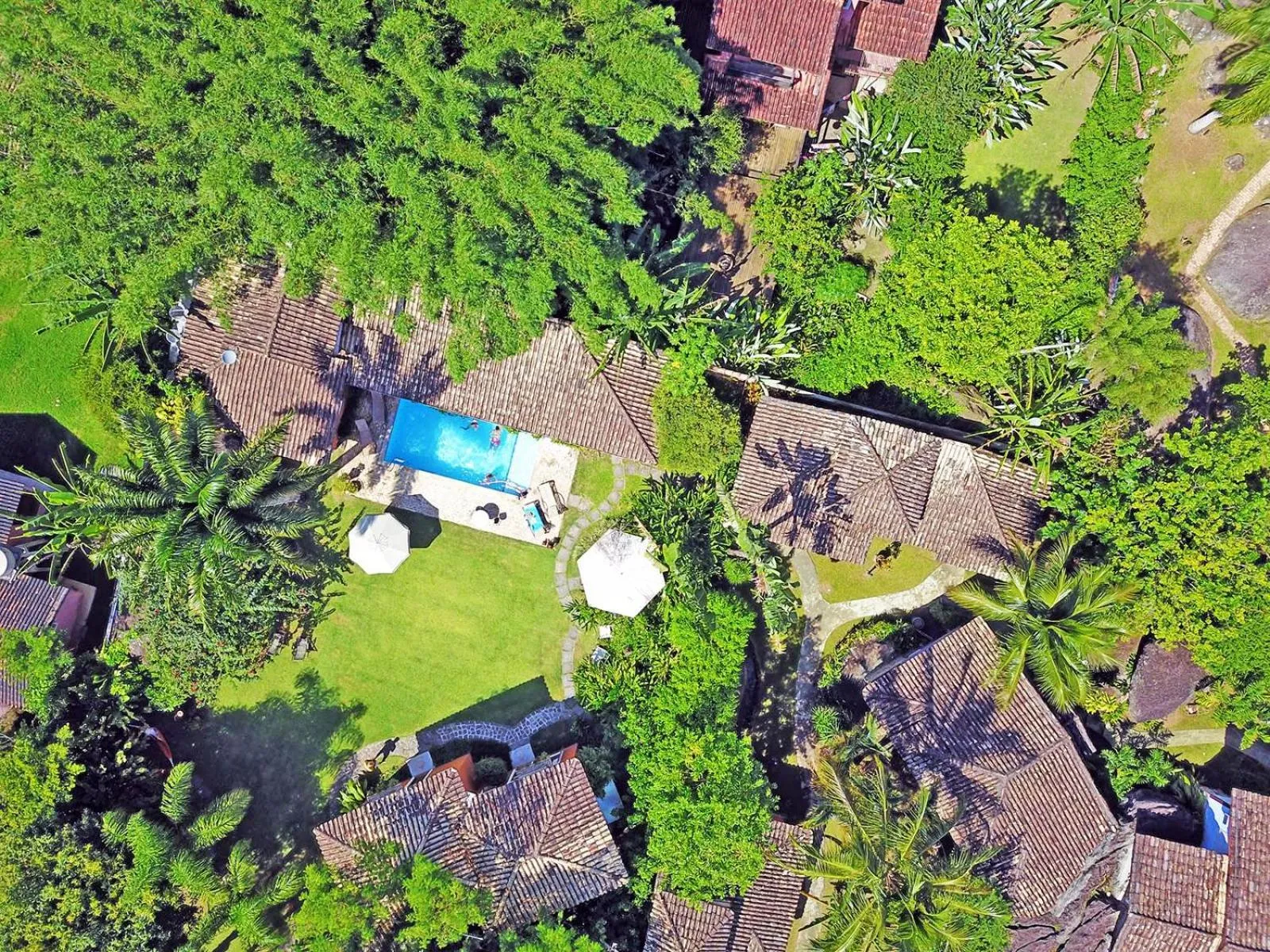 Bird's eye view in Pousada Terra Madre