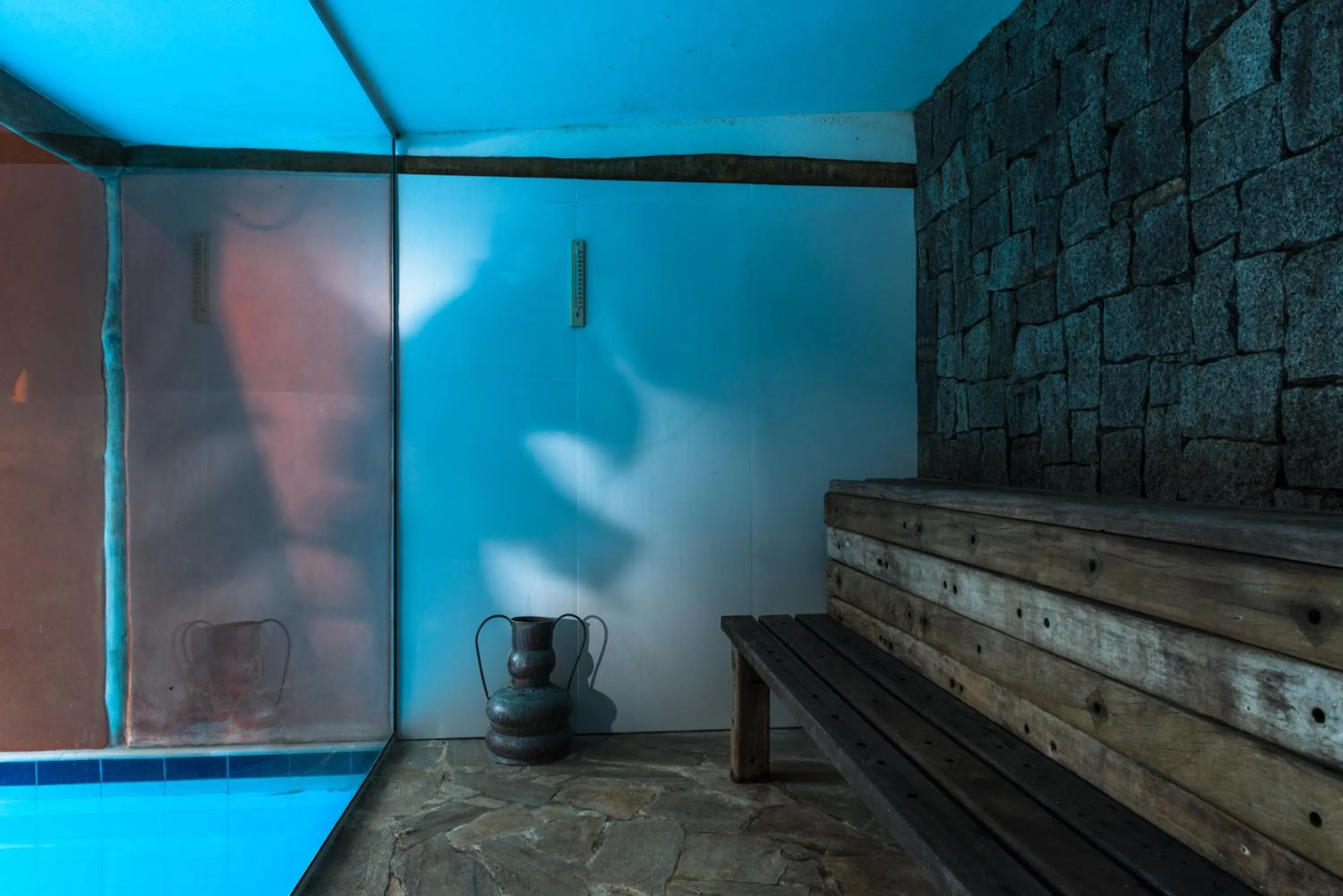 Sauna in Pousada Terra Madre