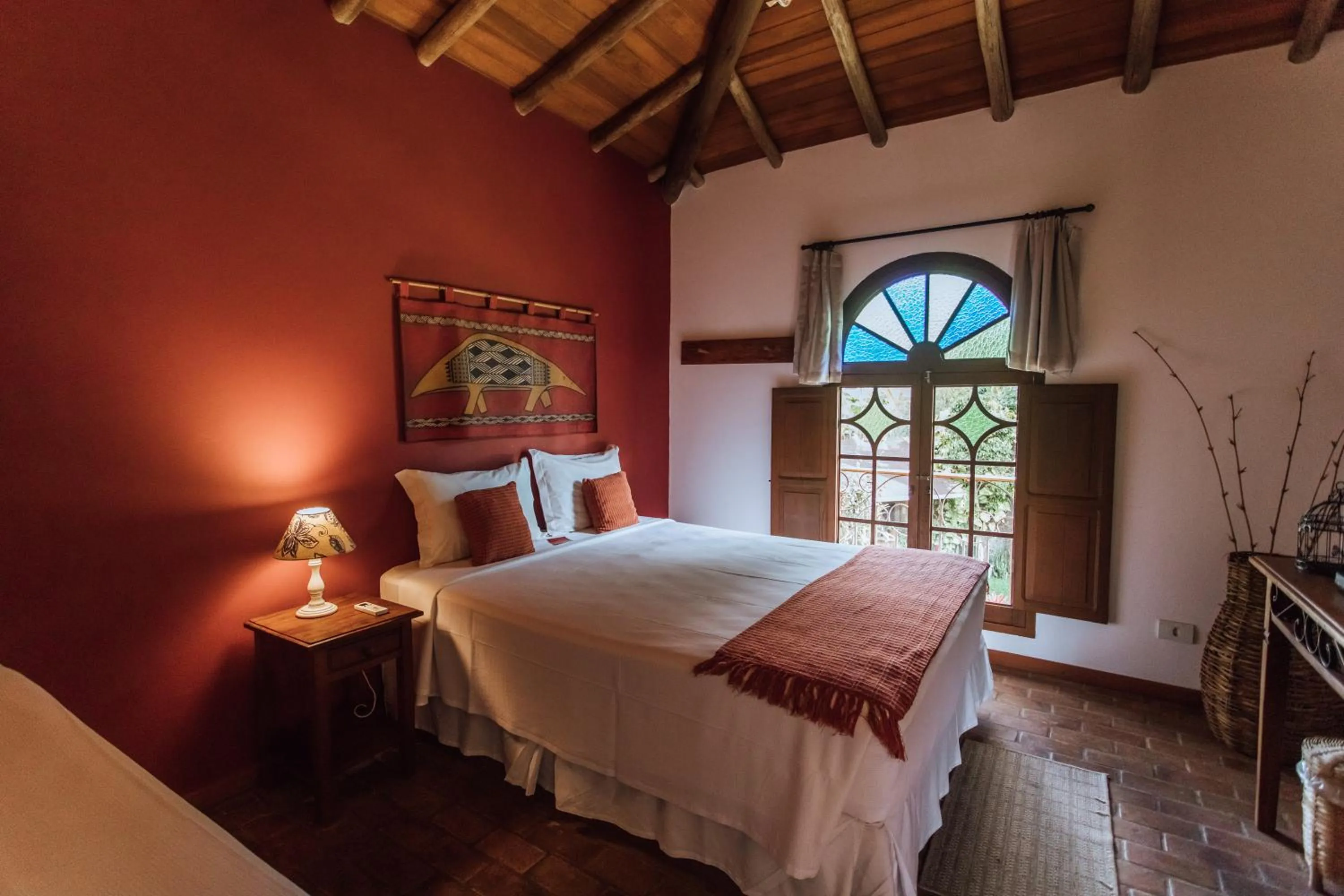 Photo of the whole room, Bed in Pousada Terra Madre